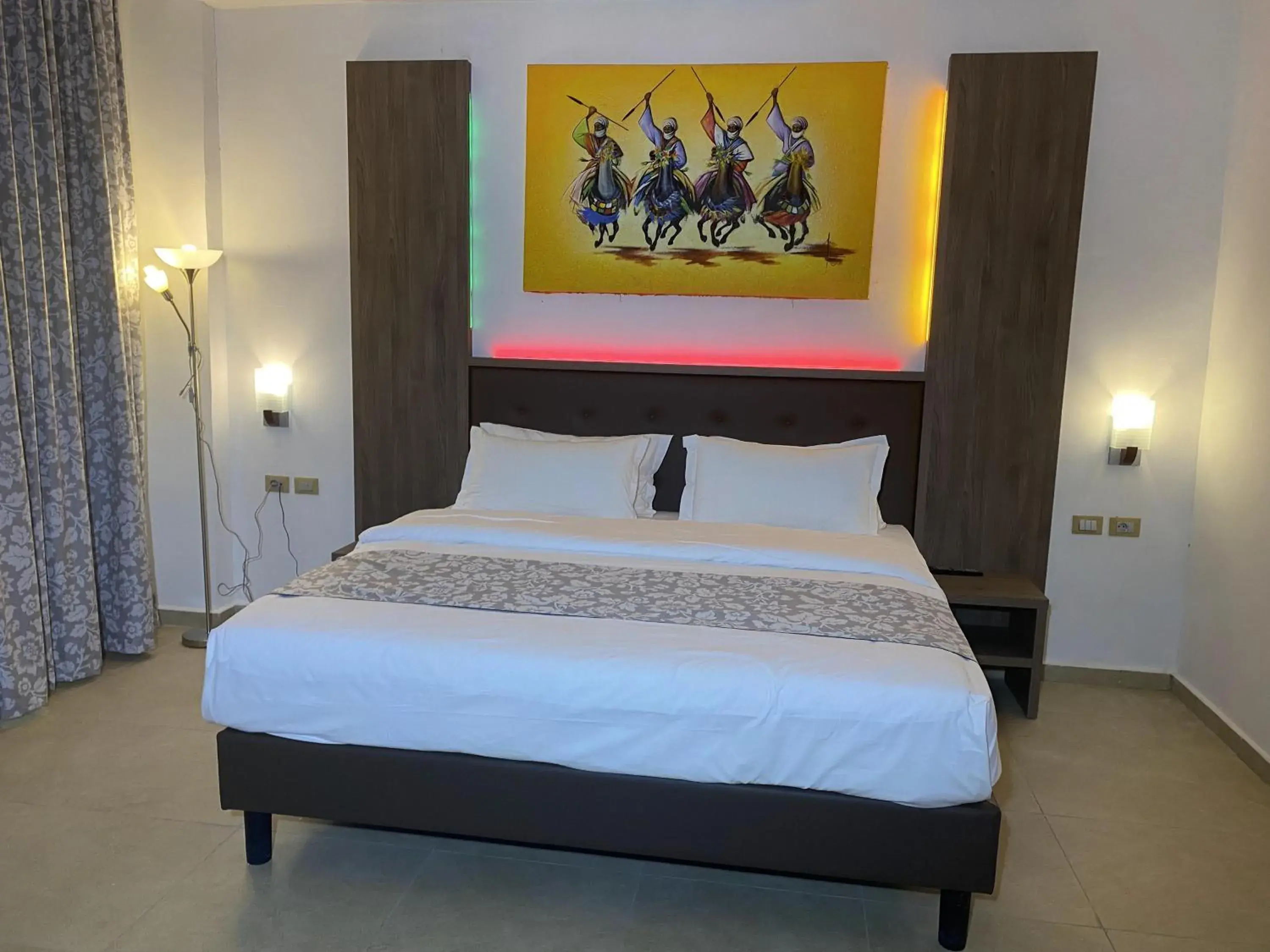 Bed in Hotel Franco Yaounde Bed in Hotel Franco Yaounde