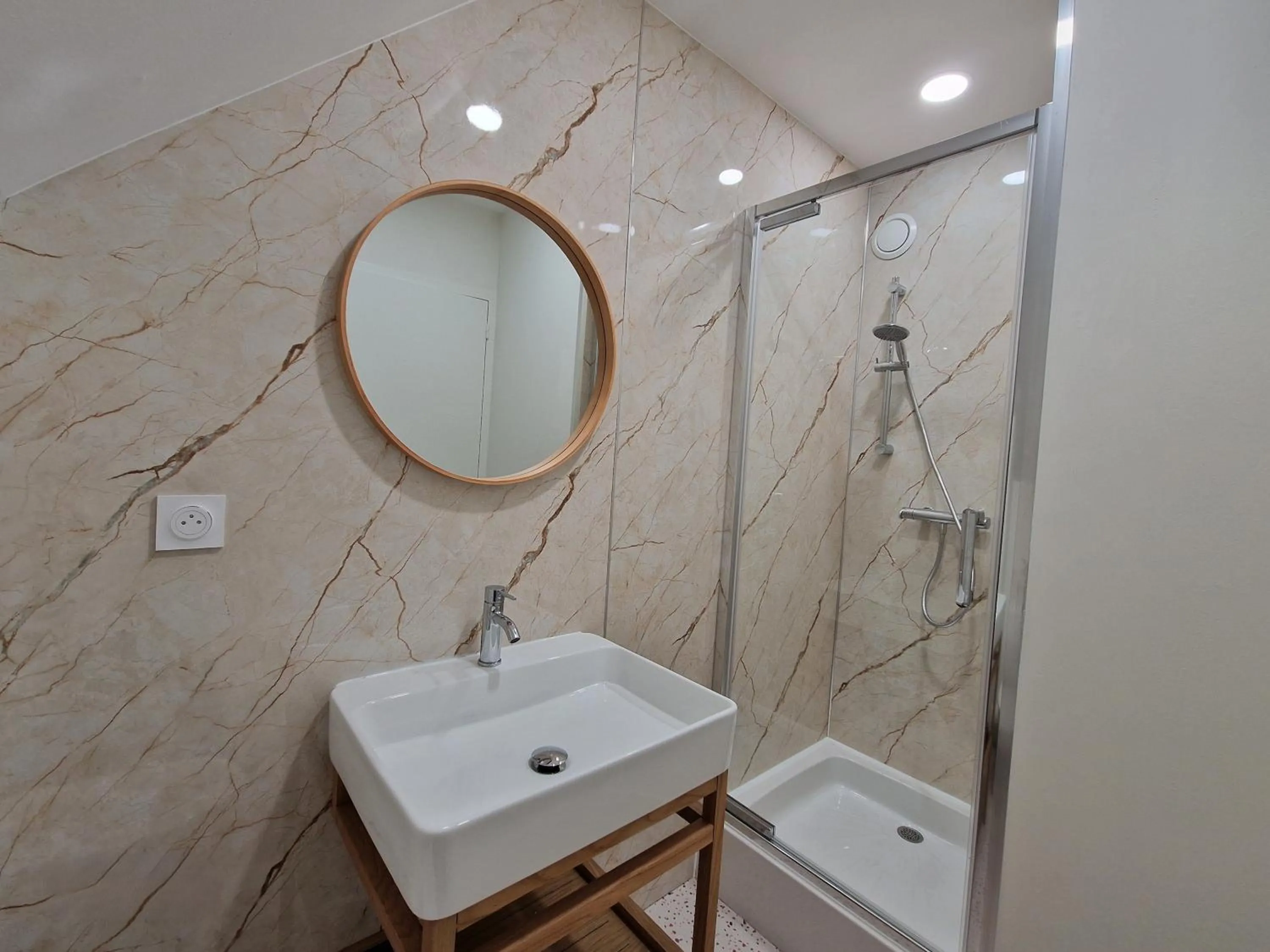 Bathroom in Hotel Eisenhower