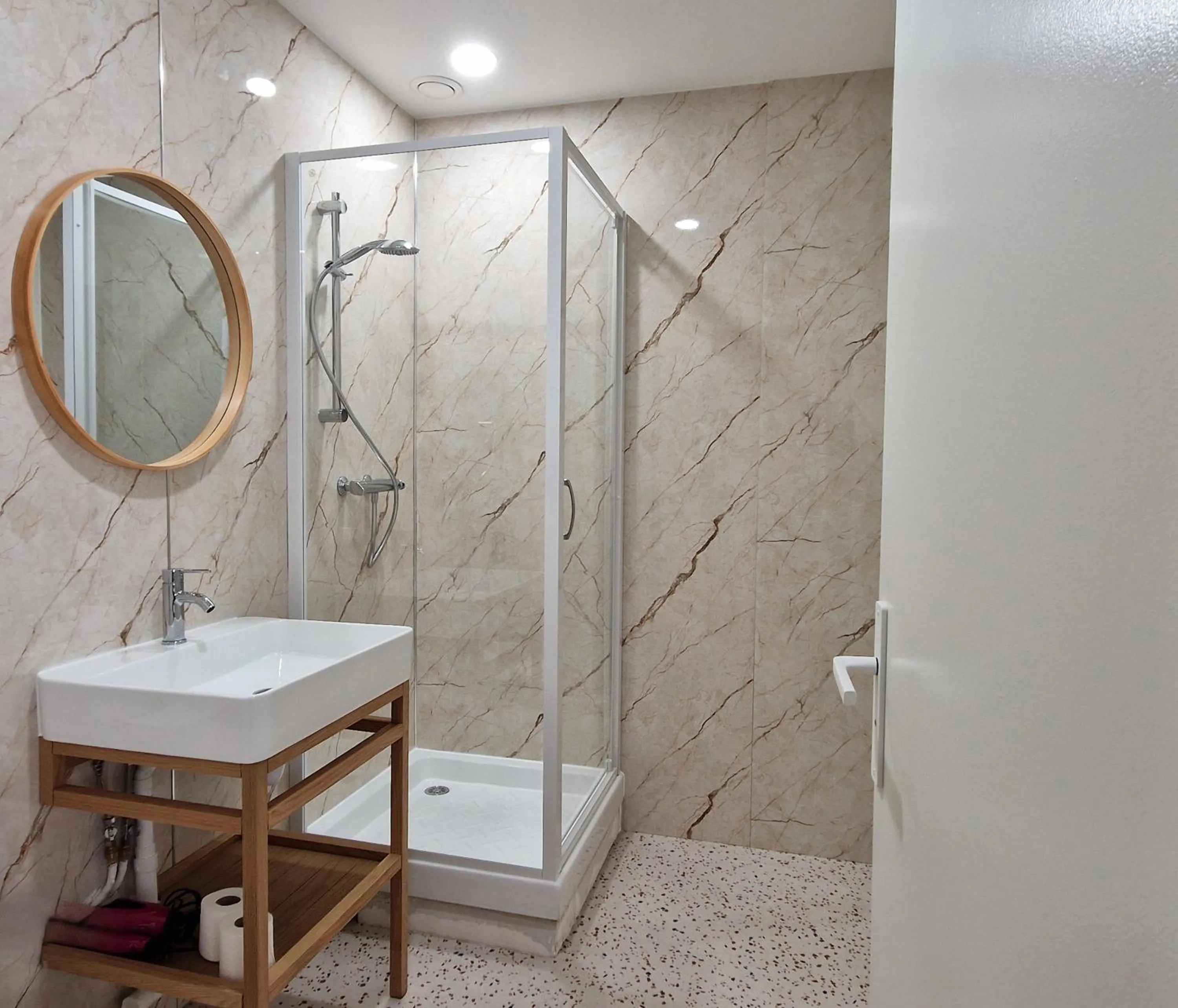 Bathroom in Hotel Eisenhower