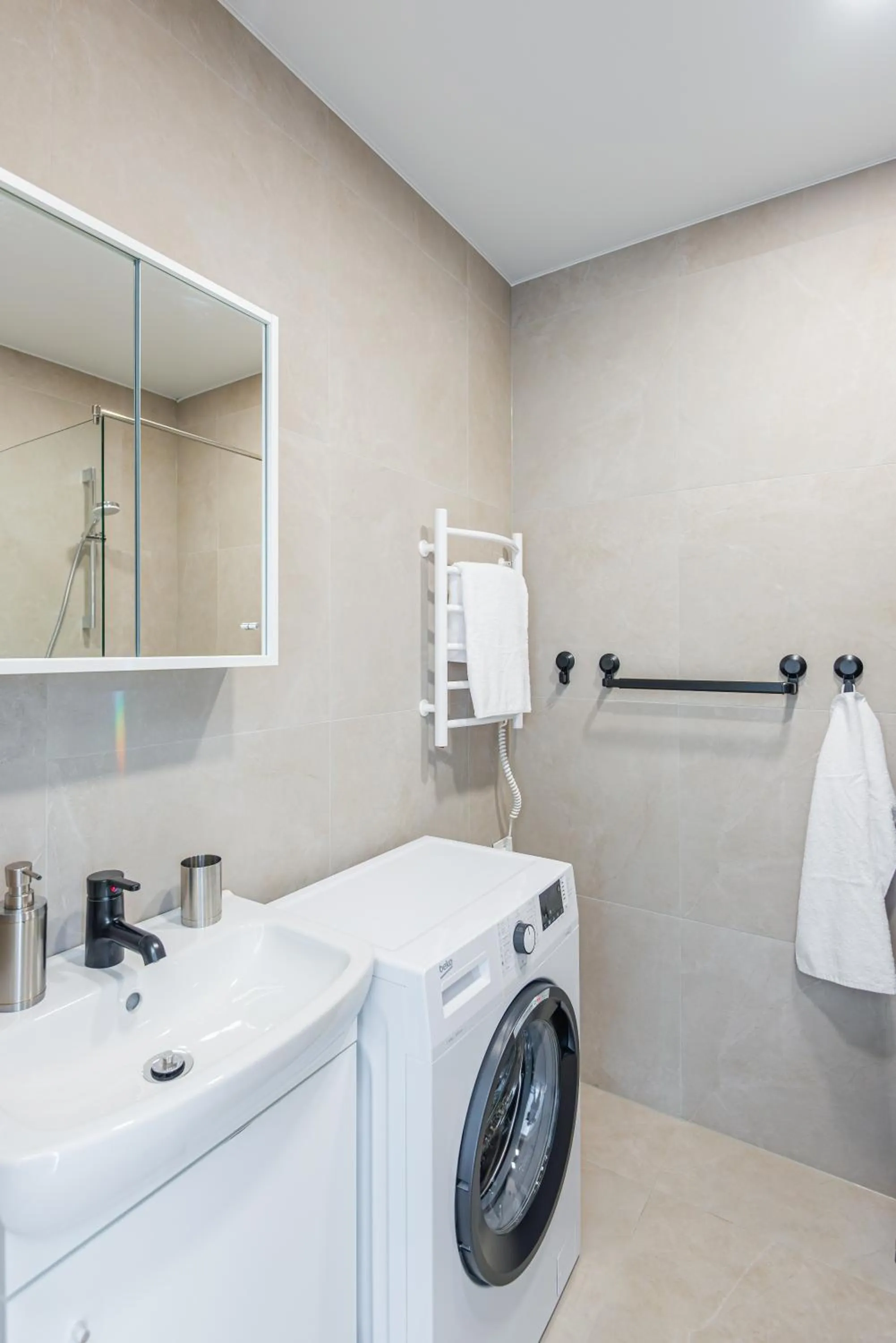 Shower in KUTI apartamentai