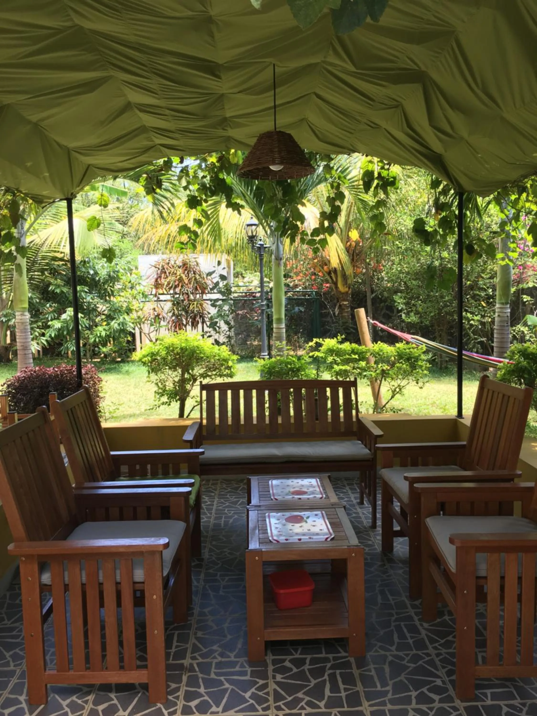 Lobby or reception in Trou Aux Biches Self Catering Apartment