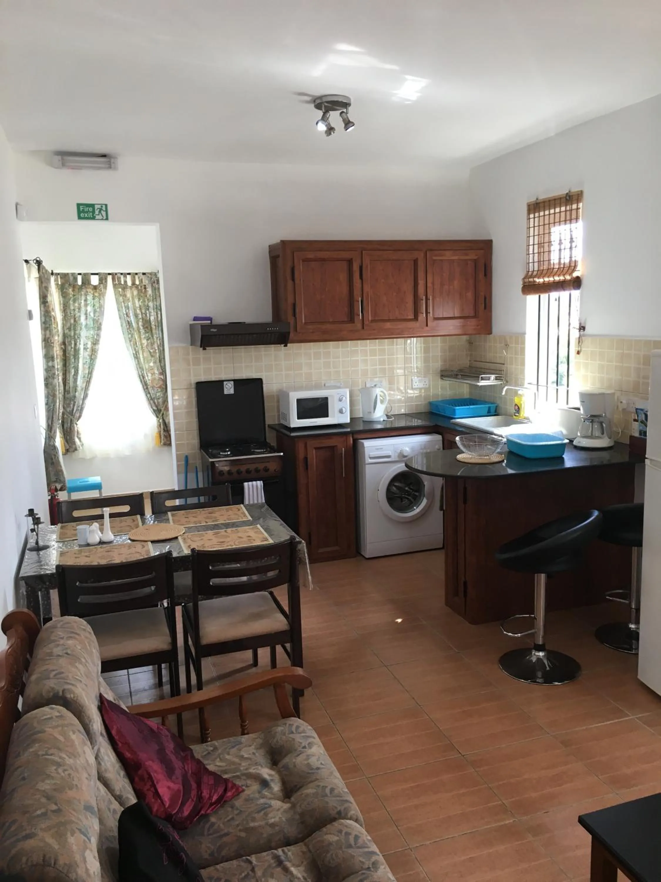 Kitchen or kitchenette in Trou Aux Biches Self Catering Apartment