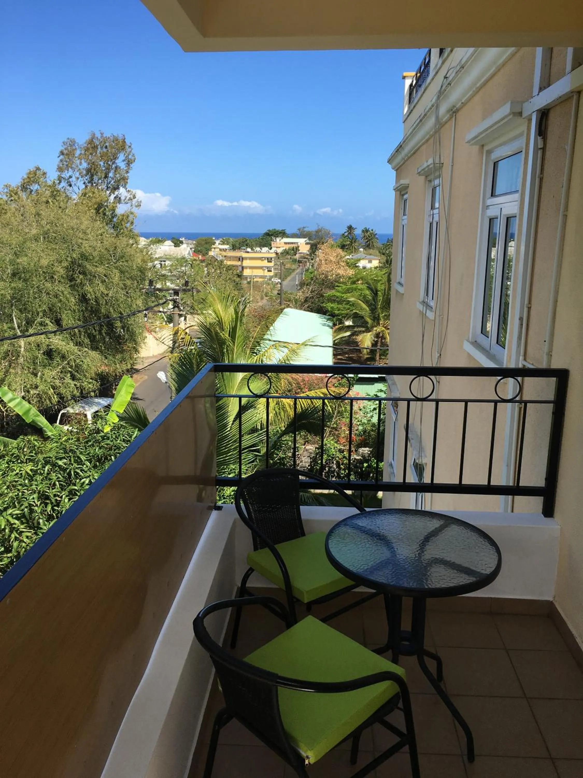 Balcony/Terrace in Trou Aux Biches Self Catering Apartment