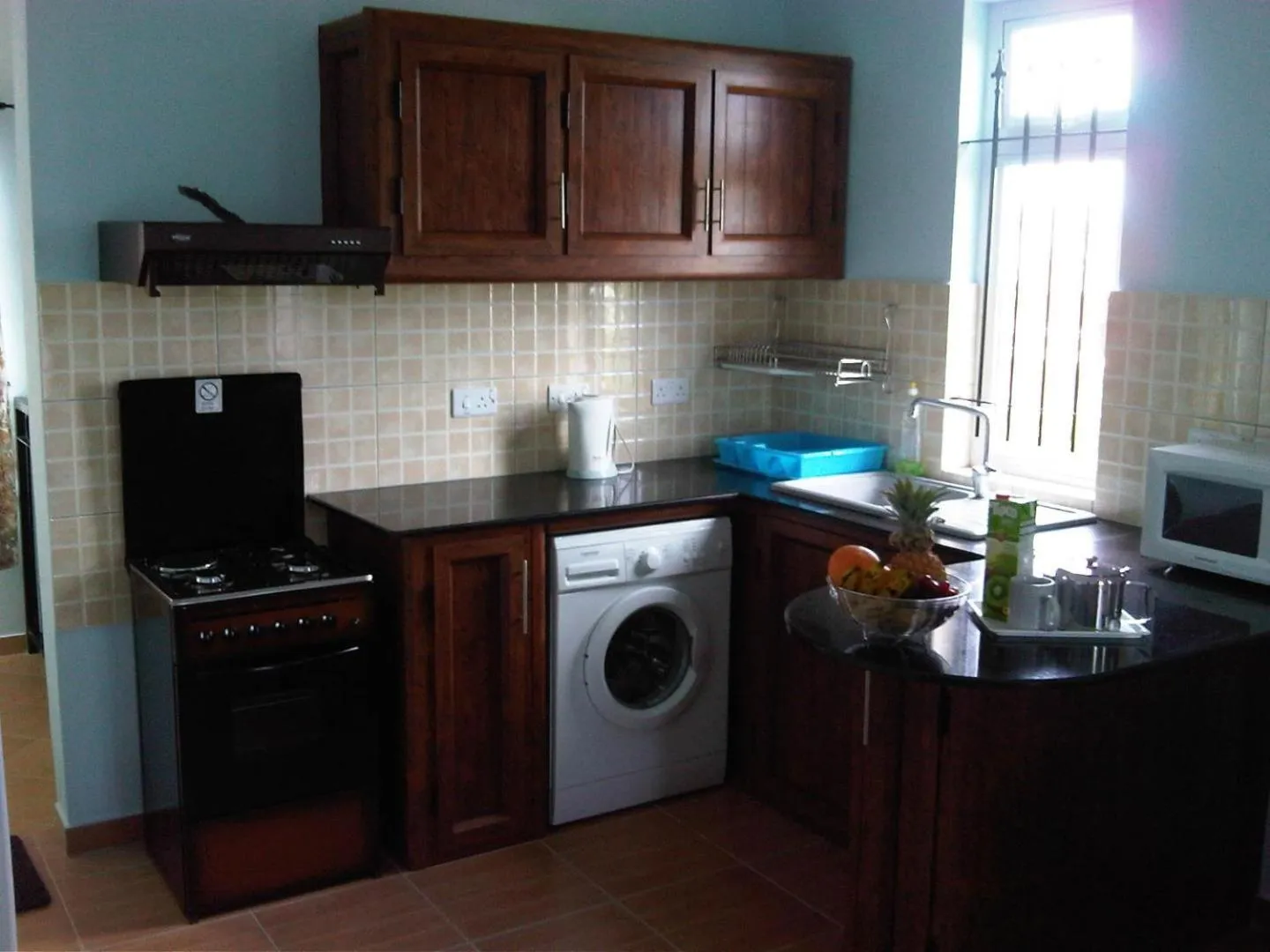 Kitchen or kitchenette in Trou Aux Biches Self Catering Apartment