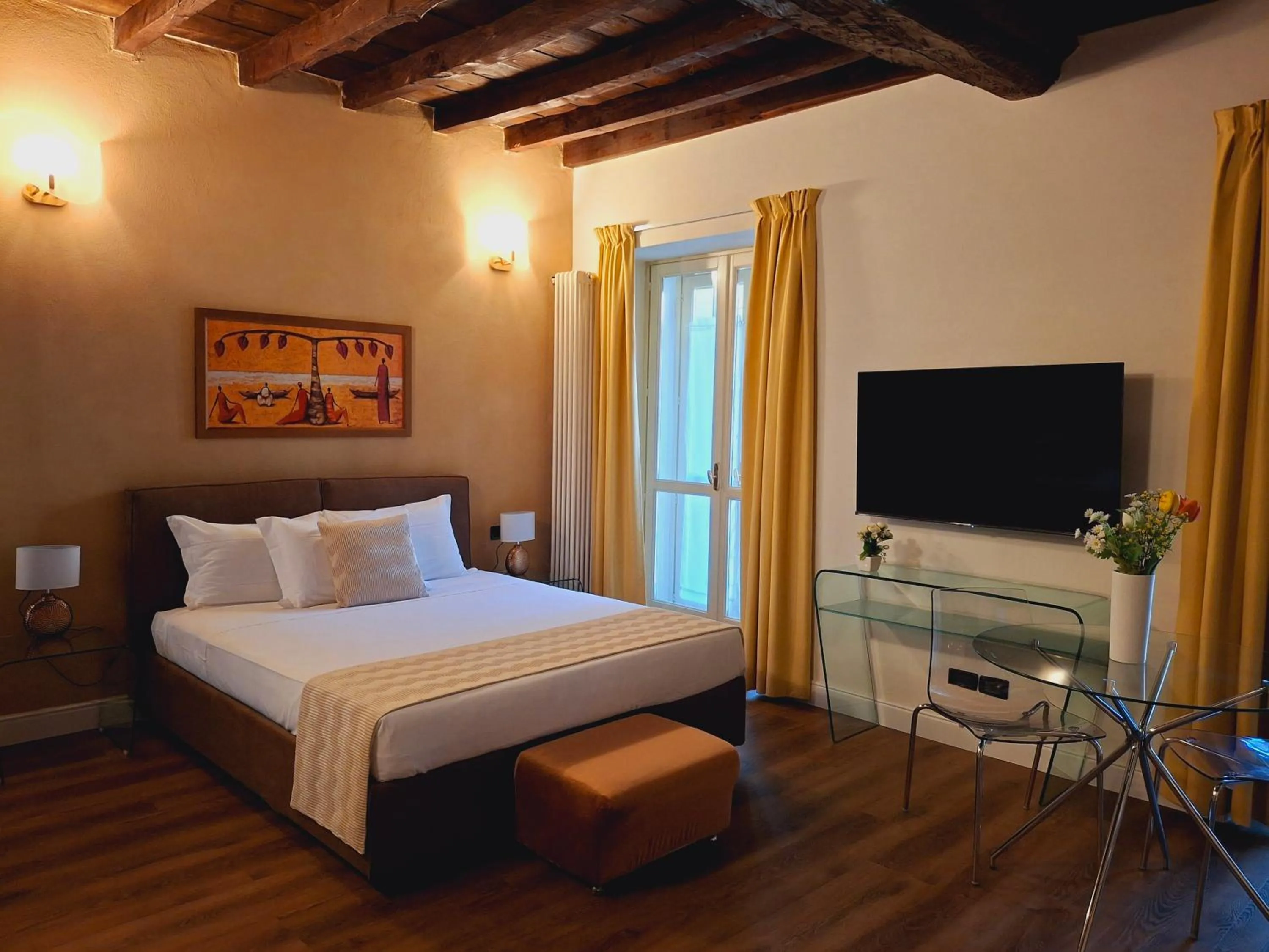 Bed in Loger Confort Residence & Apartments