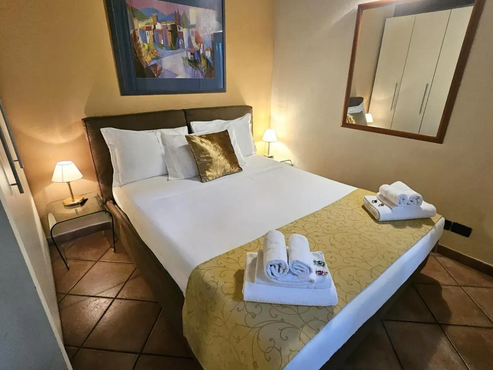 Bed in Loger Confort Residence & Apartments Bed in Loger Confort Residence & Apartments