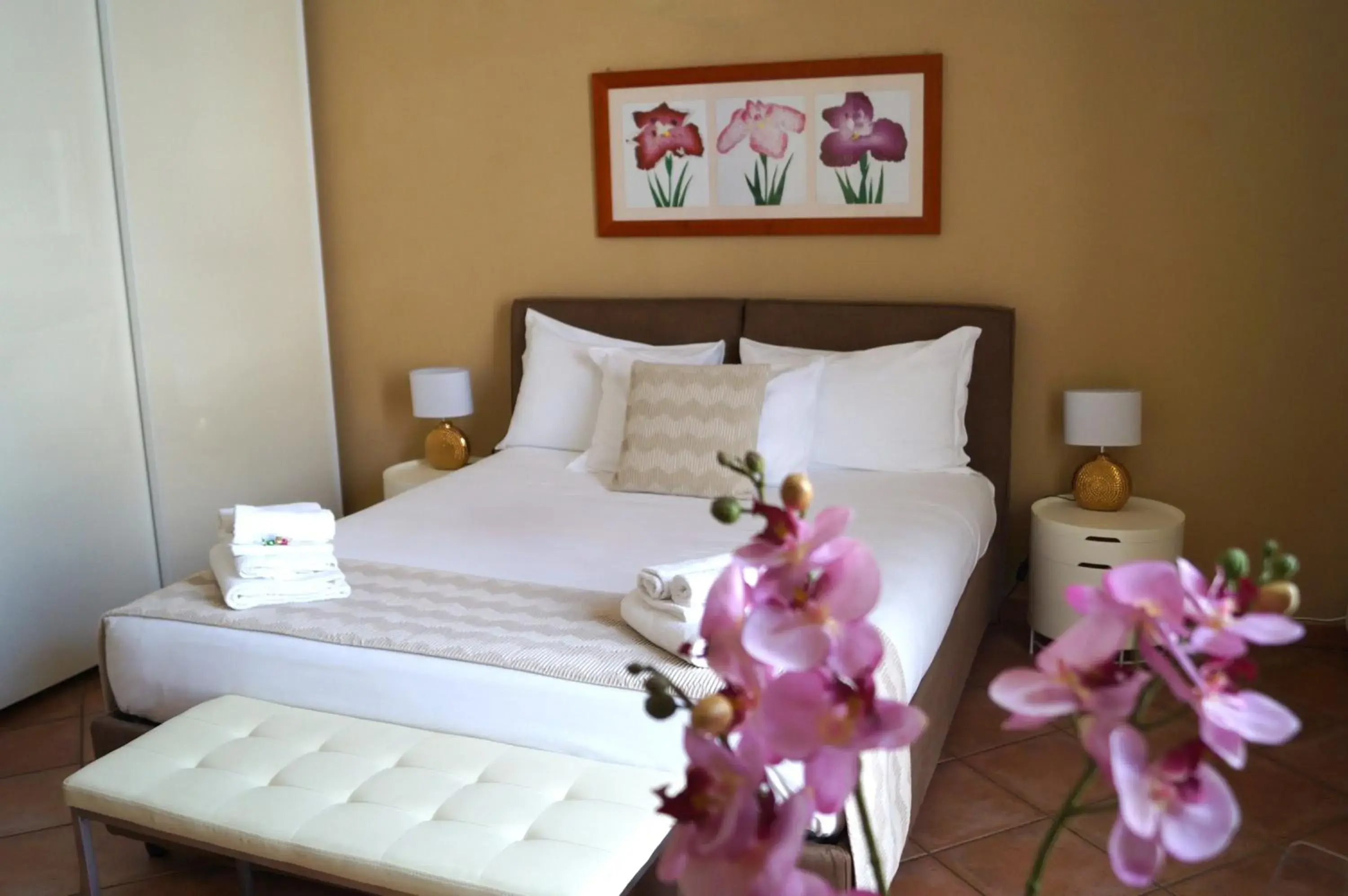 Bed in Loger Confort Residence & Apartments Bed in Loger Confort Residence & Apartments