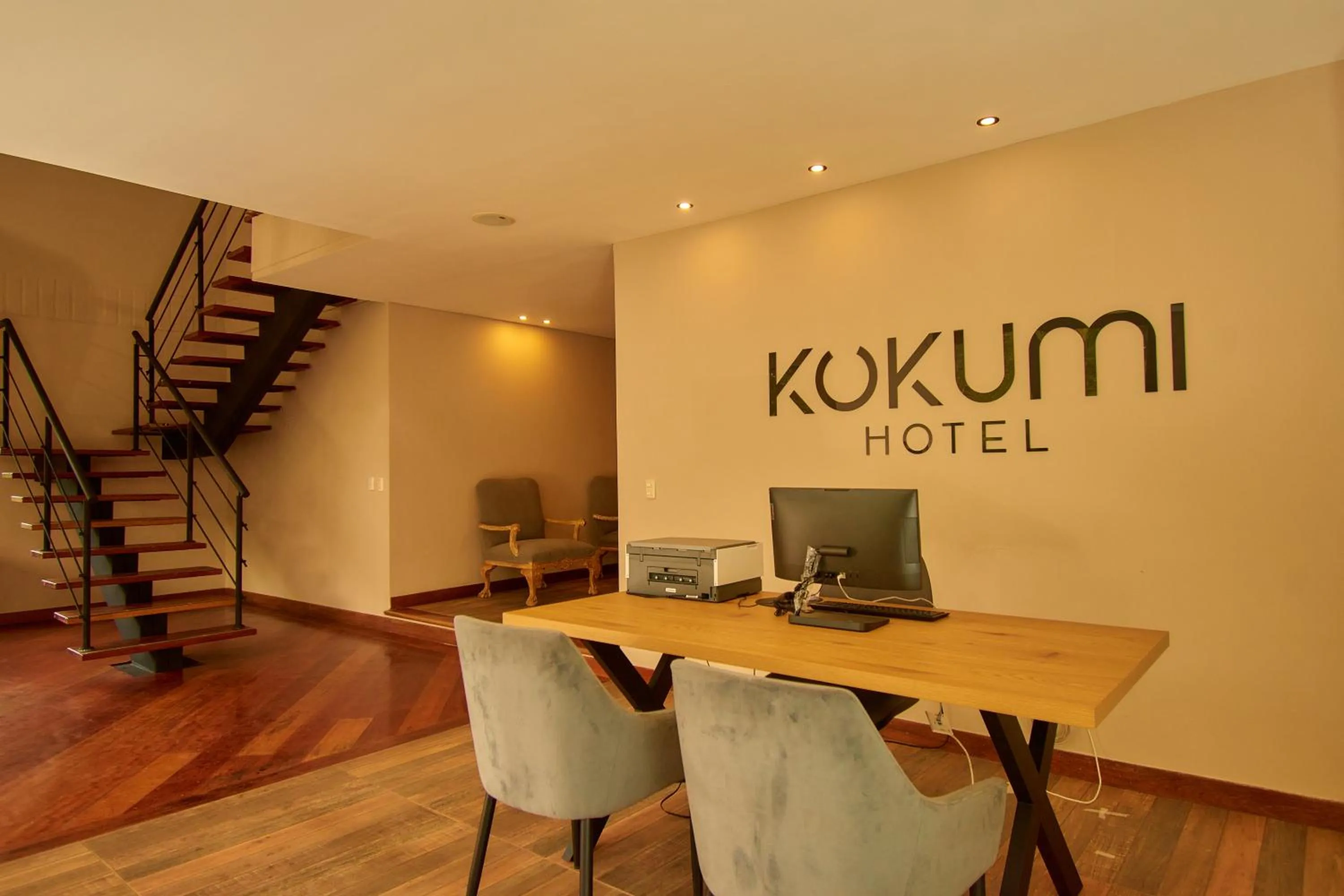 Lobby or reception in Kokumi by Bernalo Hotels