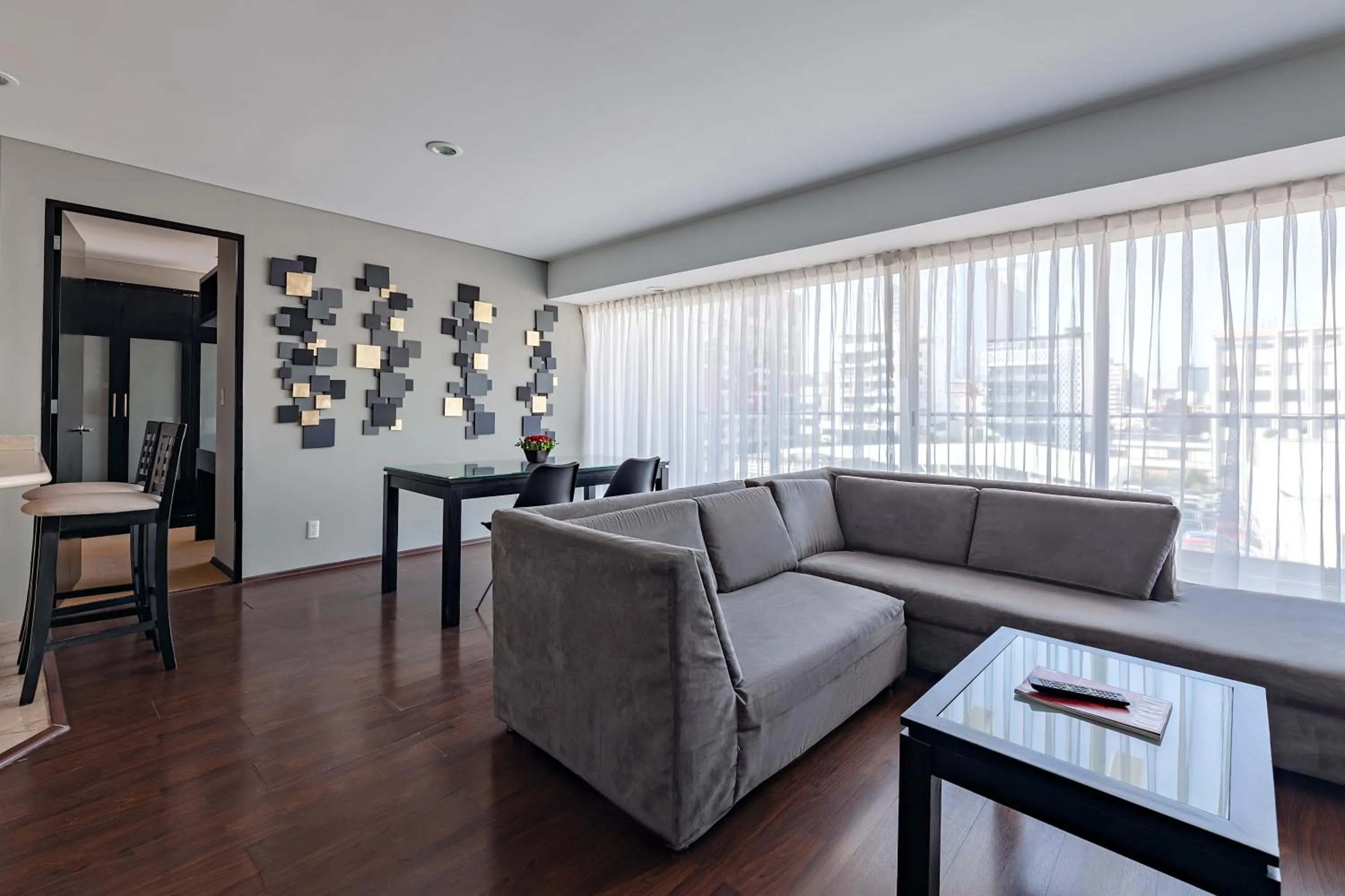 Living room in Suites Parioli