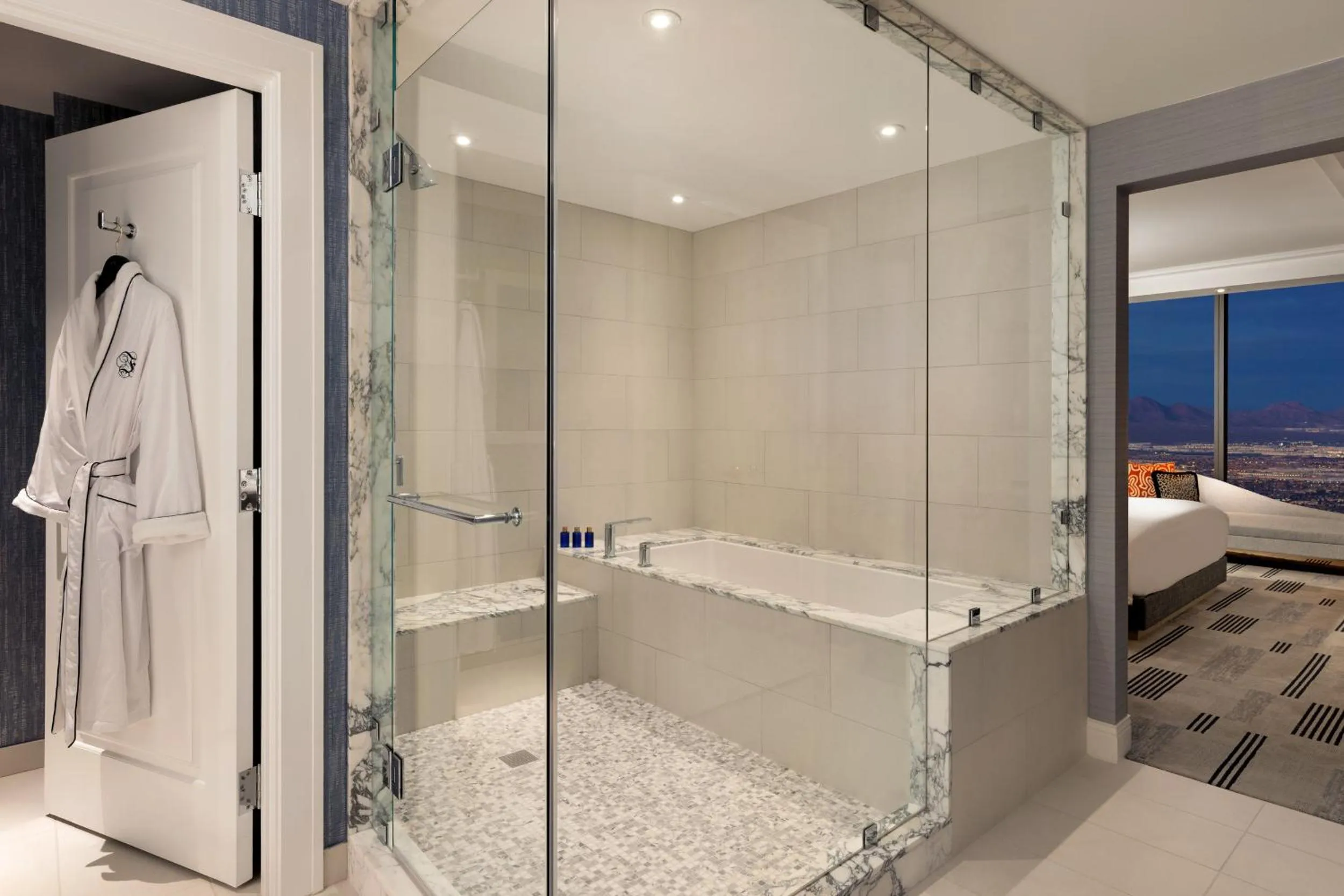 Bathroom in Fontainebleau Las Vegas