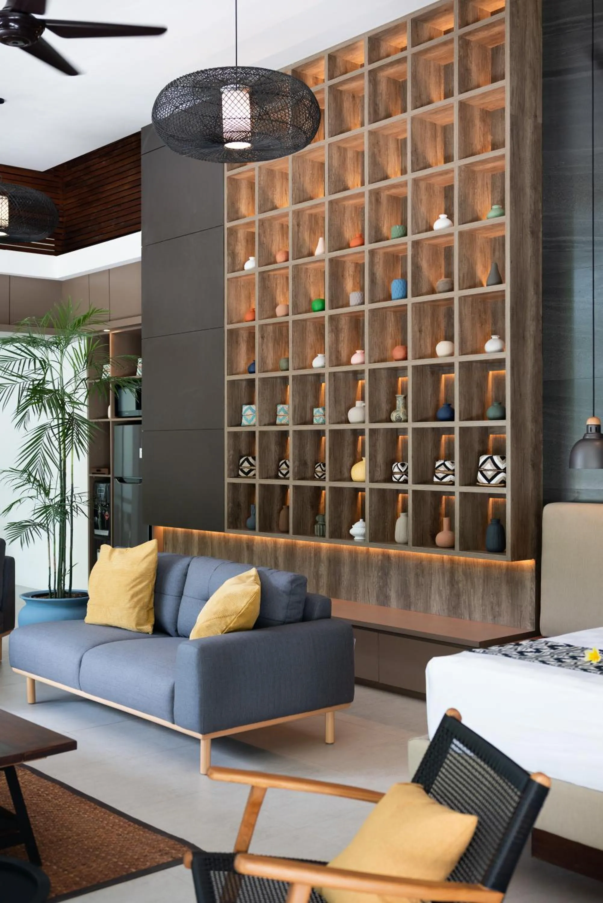 Living room in The Studios Ubud-Adult Only