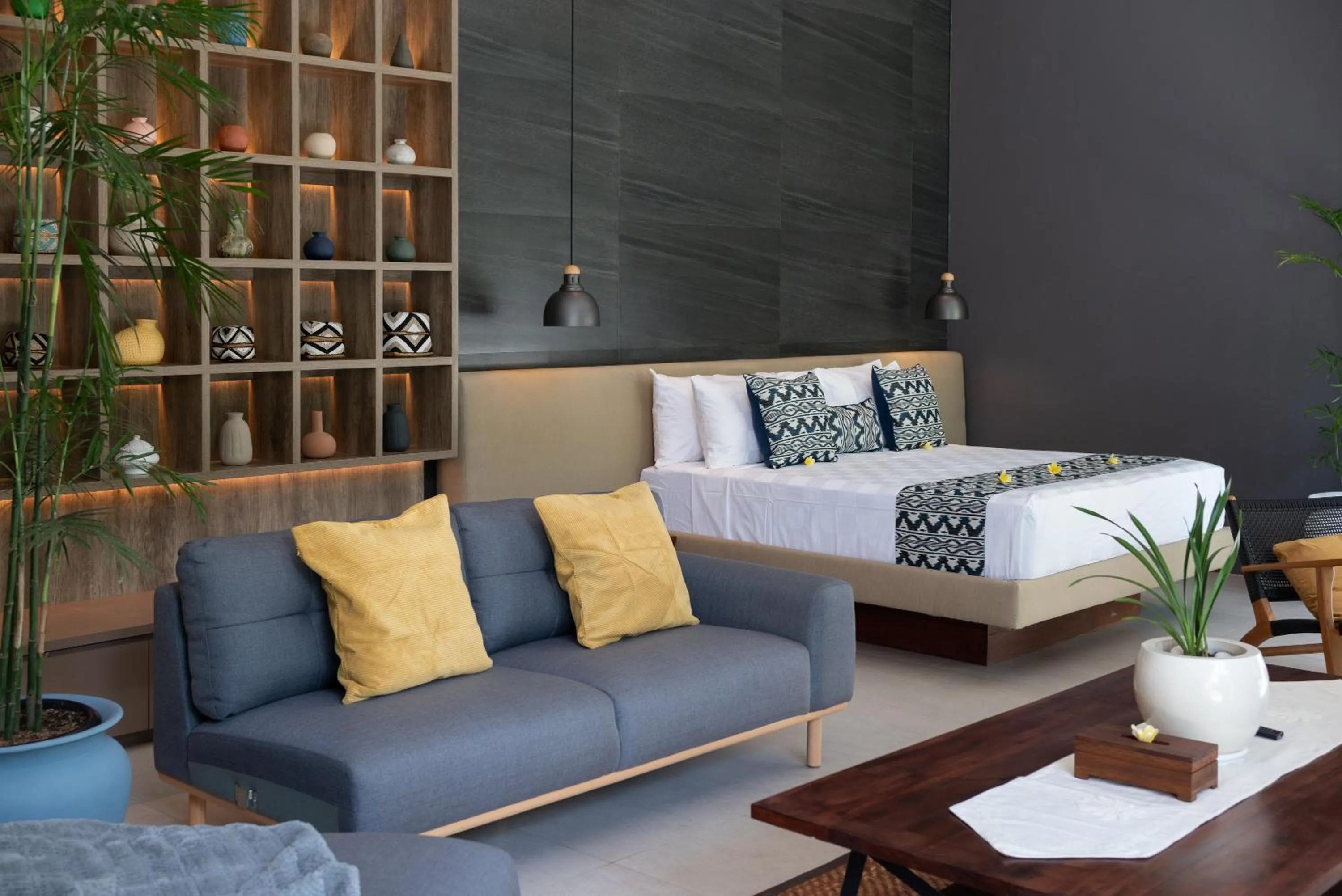 Bed in The Studios Ubud-Adult Only