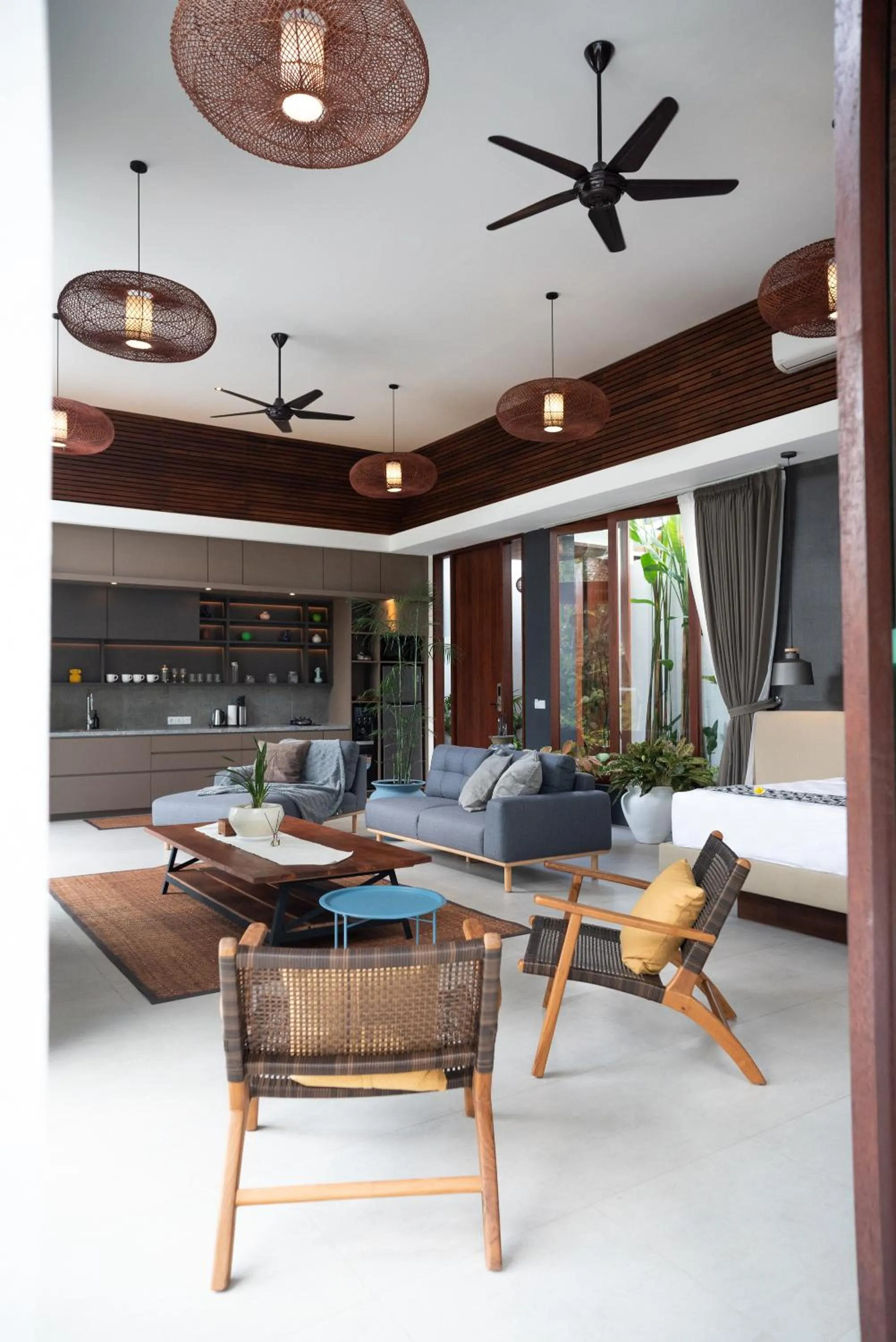 Living room in The Studios Ubud-Adult Only