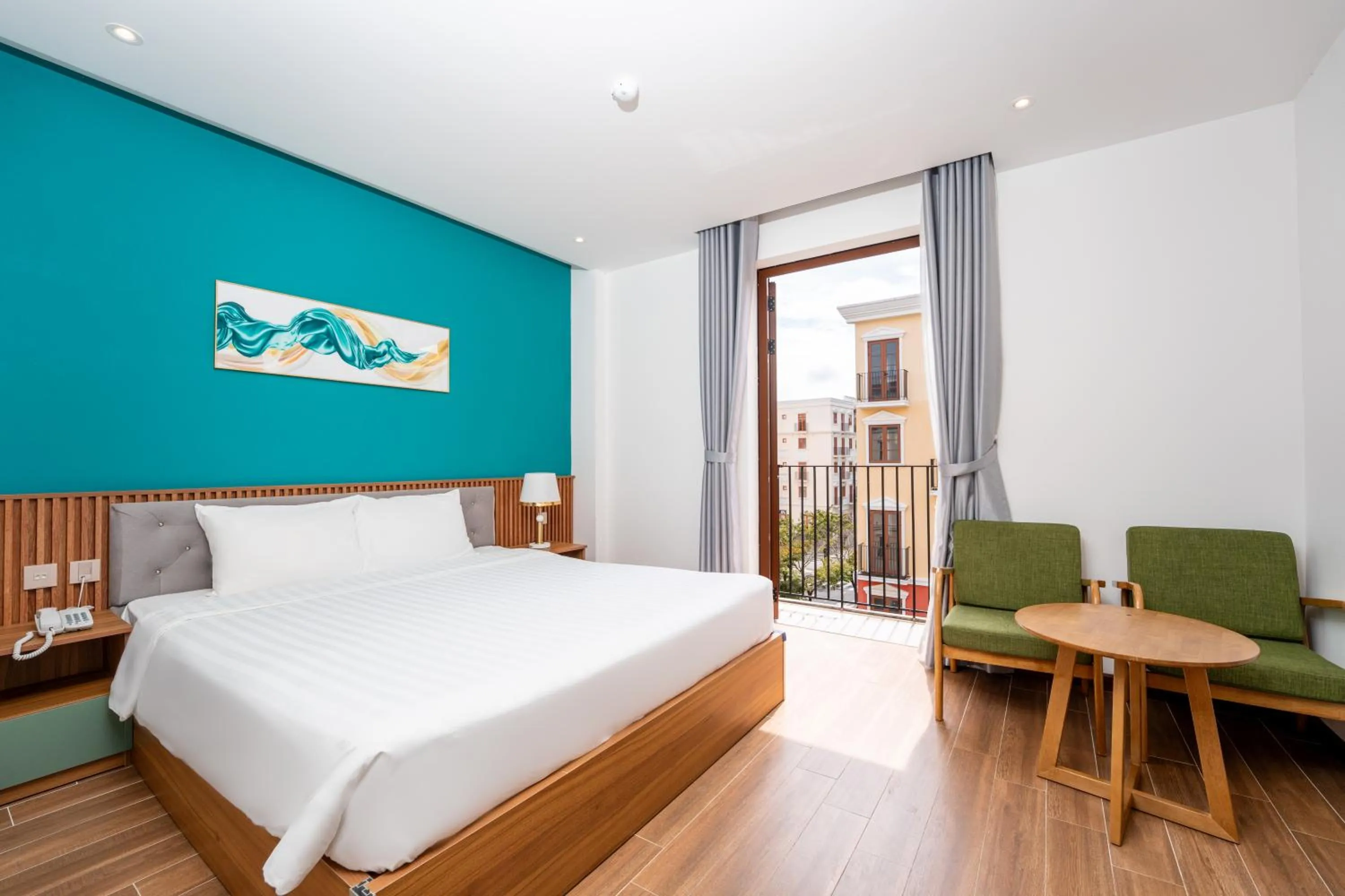 Bed in Mimosa Hotel Phú Quốc