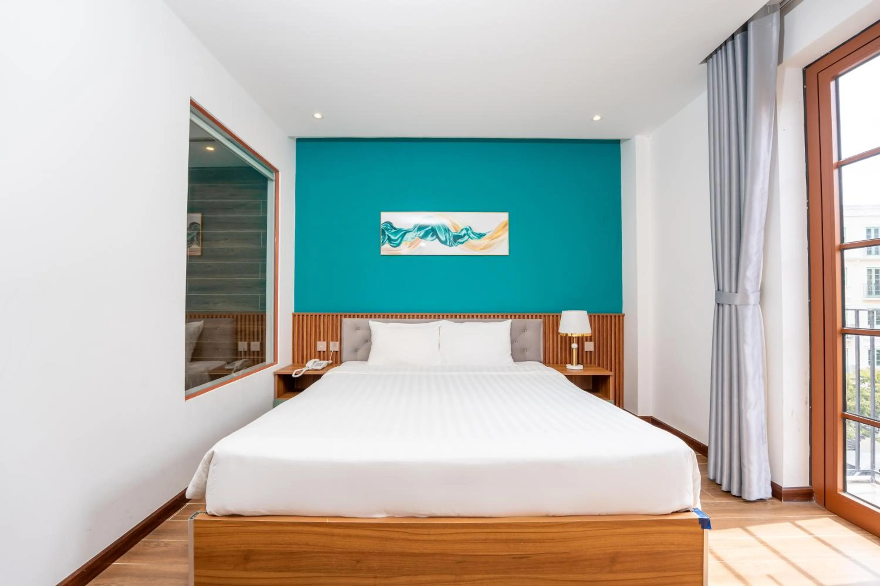 Bed in Mimosa Hotel Phú Quốc