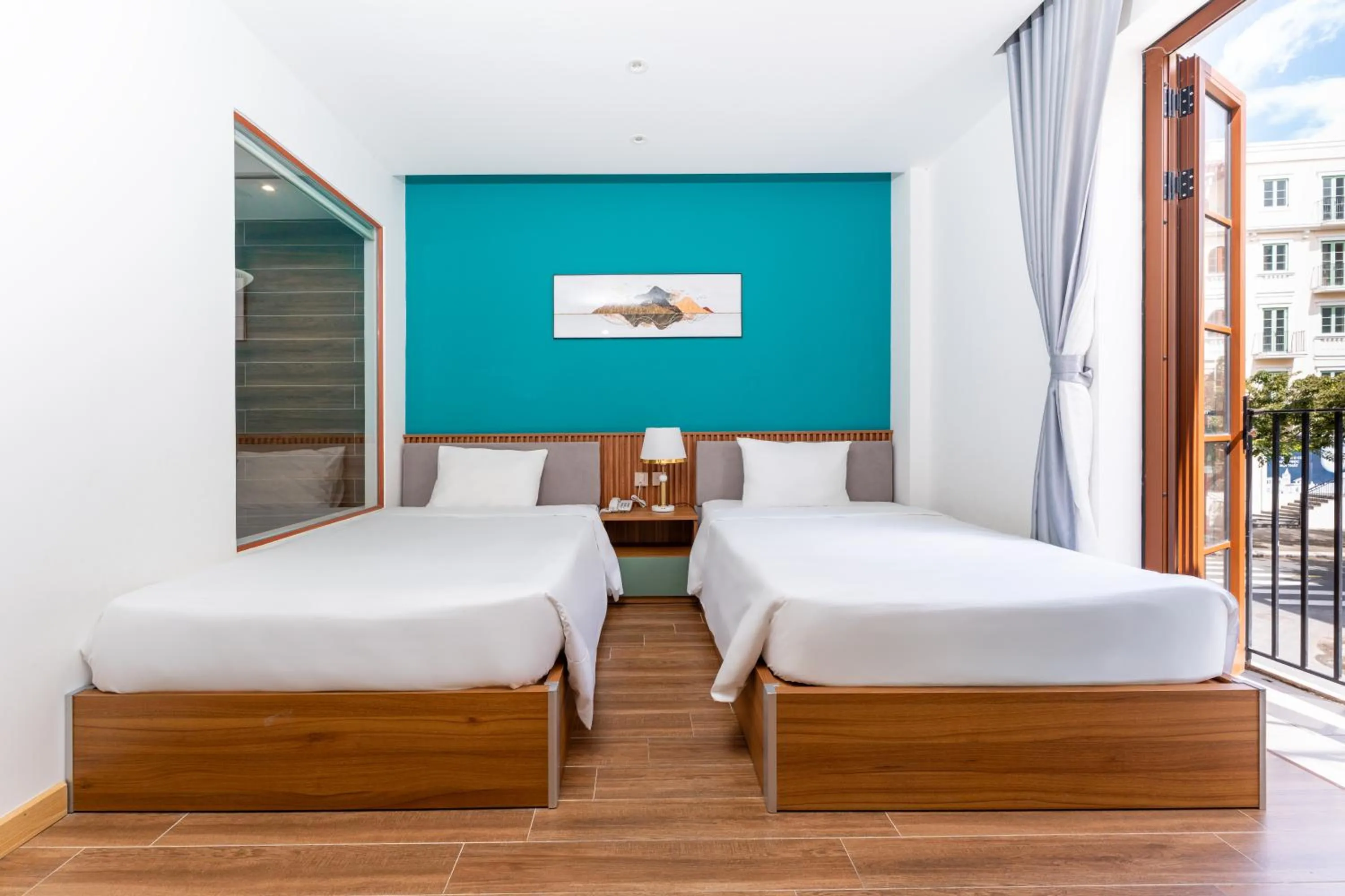 Bed in Mimosa Hotel Phú Quốc