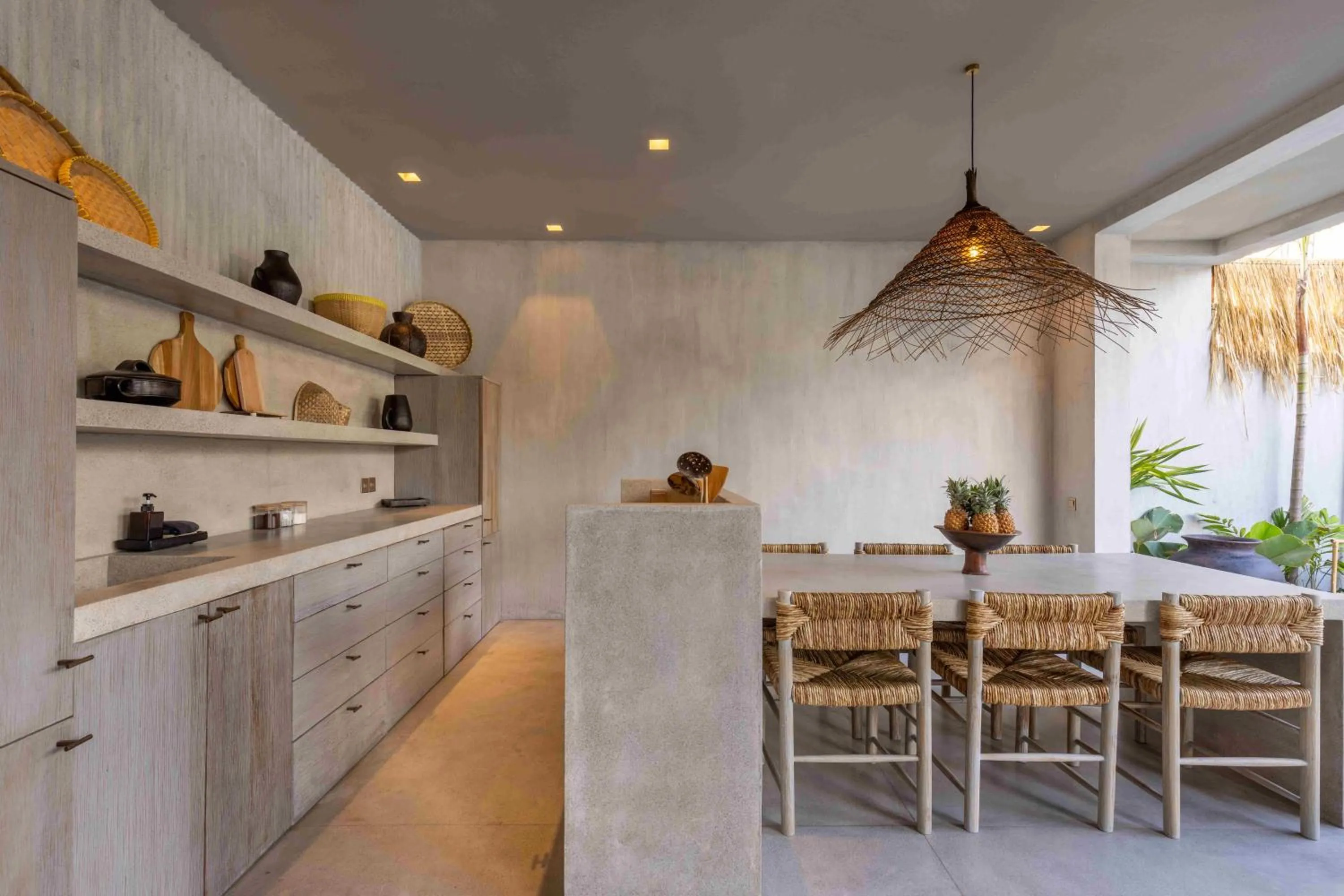 Kitchen or kitchenette in The Konkret Lombok