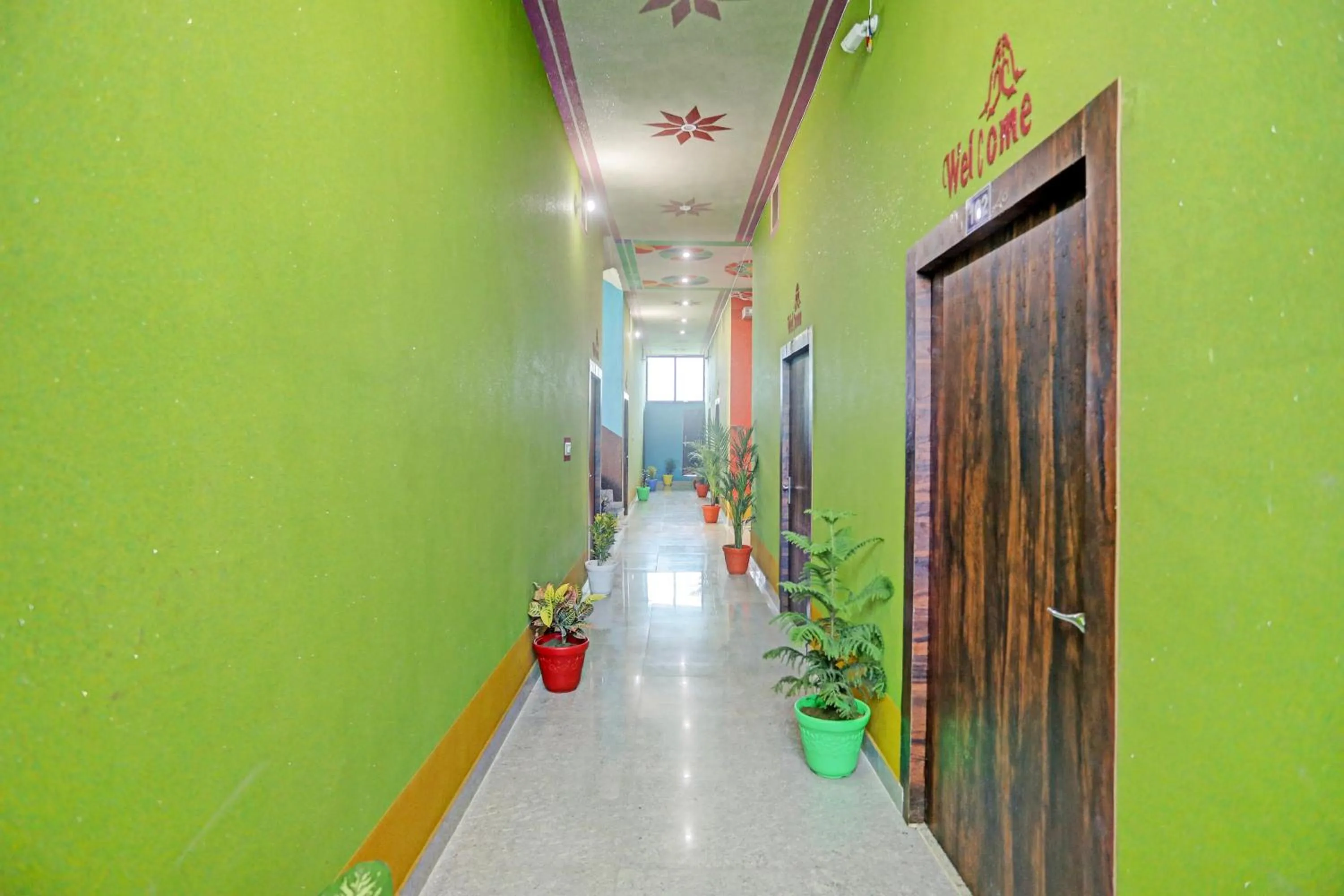 Lobby or reception in Hotel O Dwarka