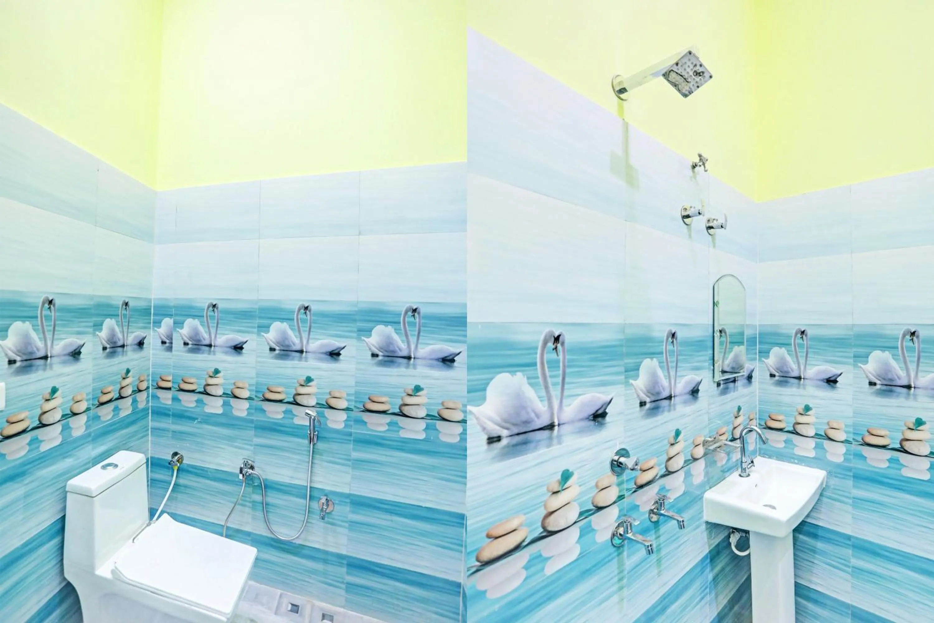 Bathroom in Hotel O Dwarka