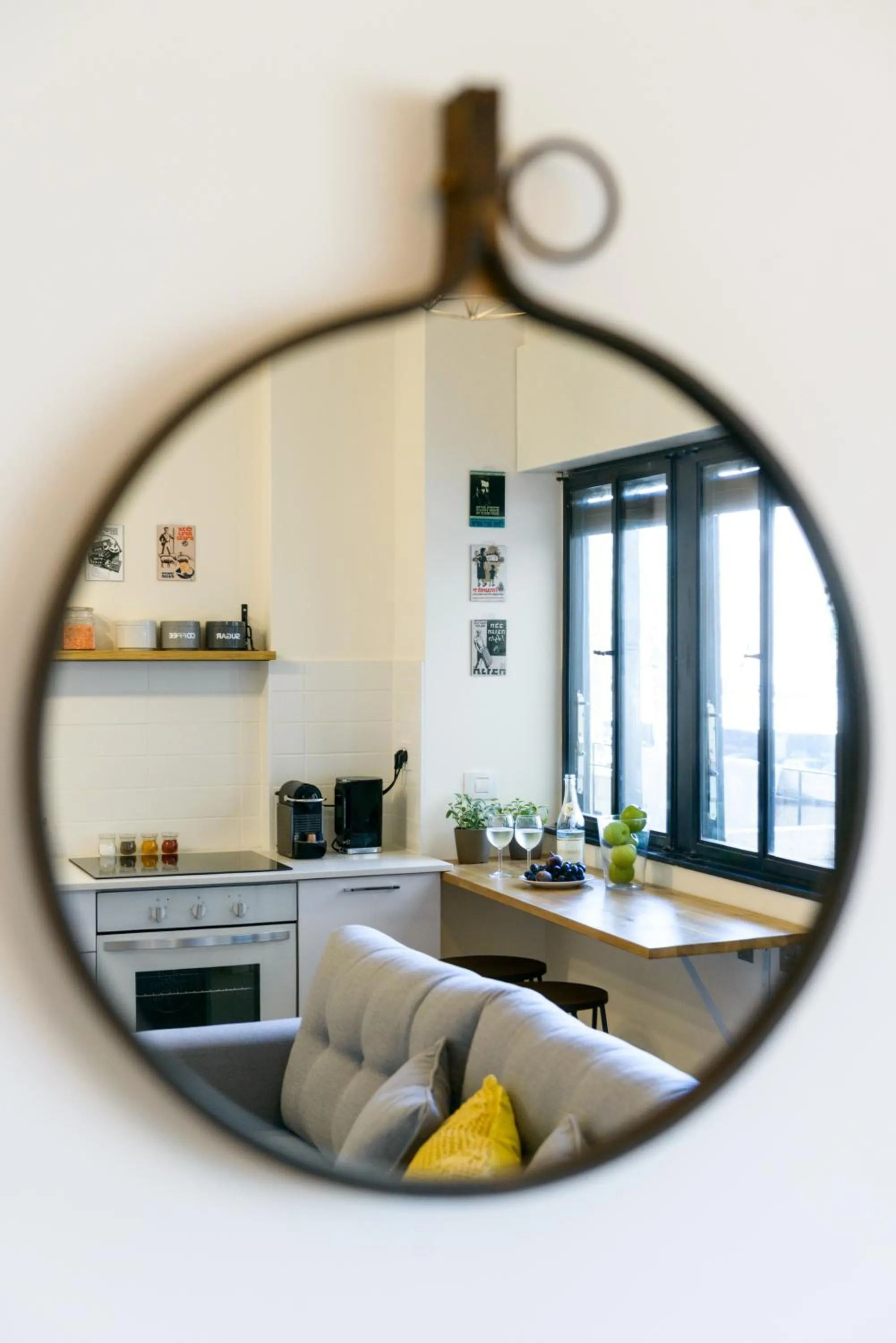 Kitchen or kitchenette in Beach Apartments TLV