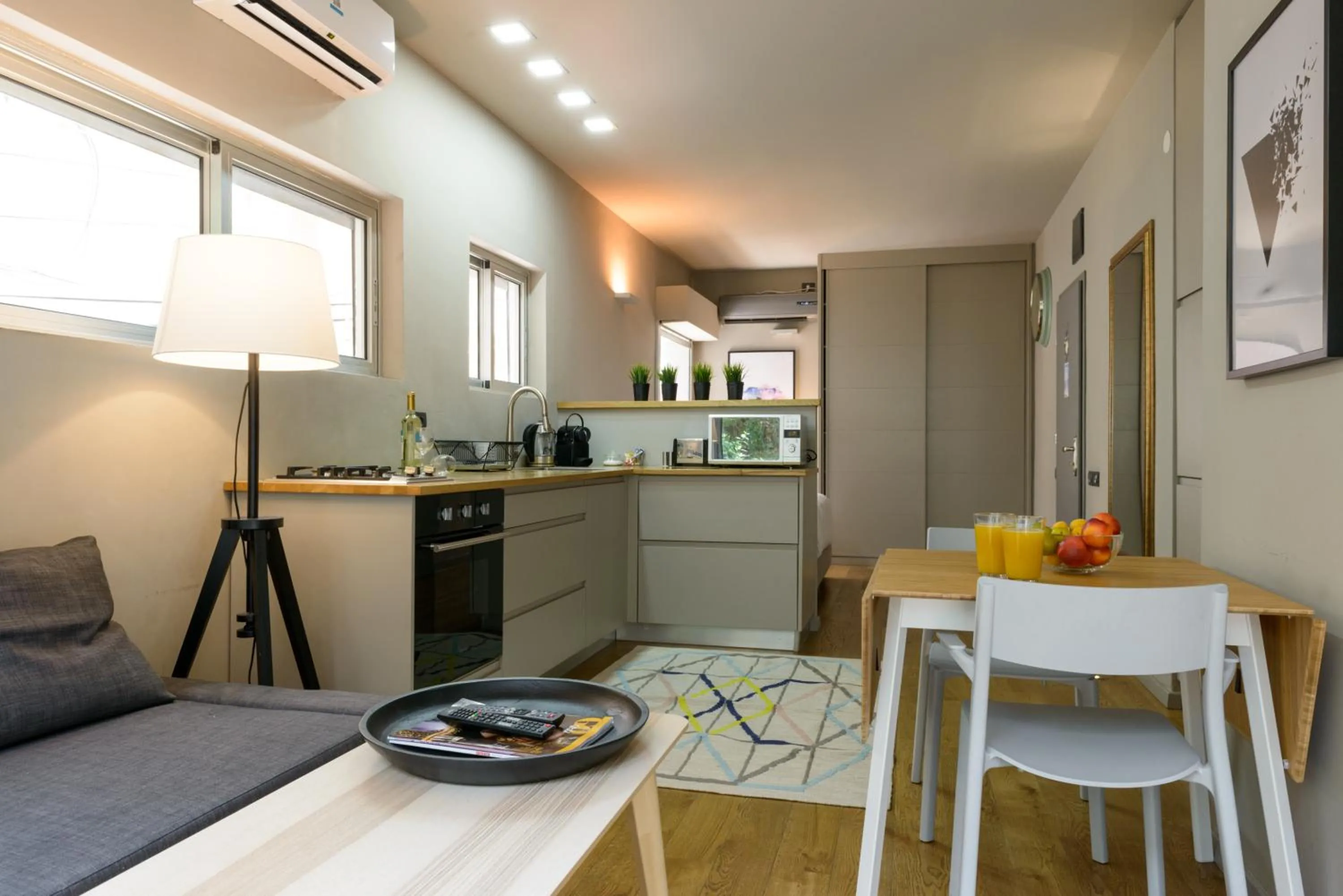 Kitchen or kitchenette in Beach Apartments TLV