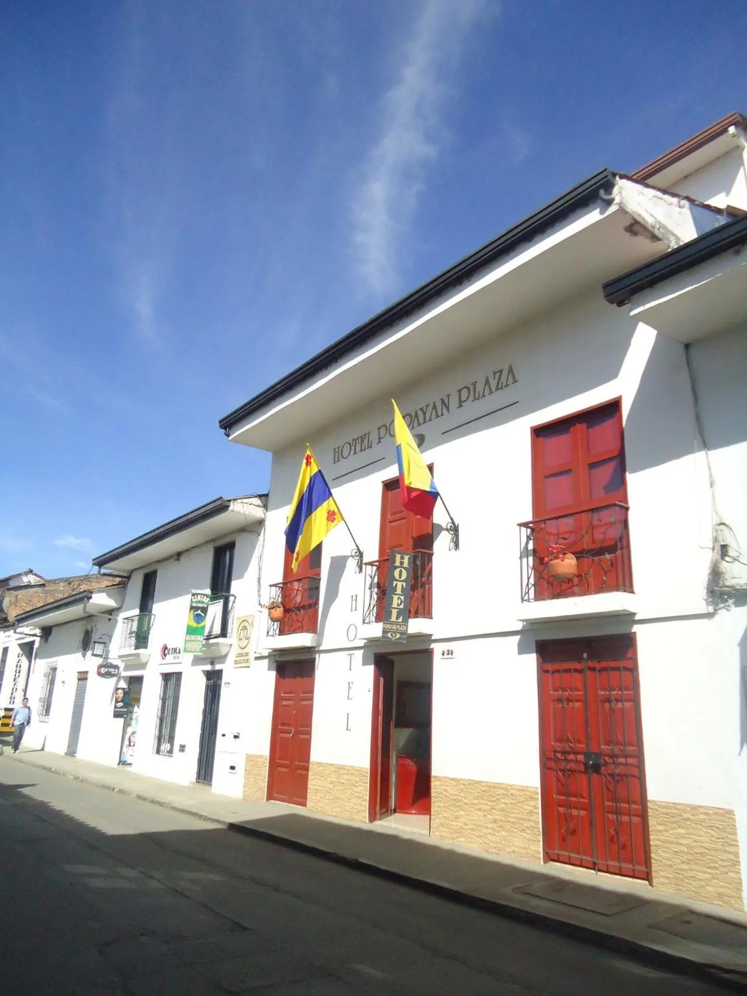 Property building in Hotel Popayan Plaza