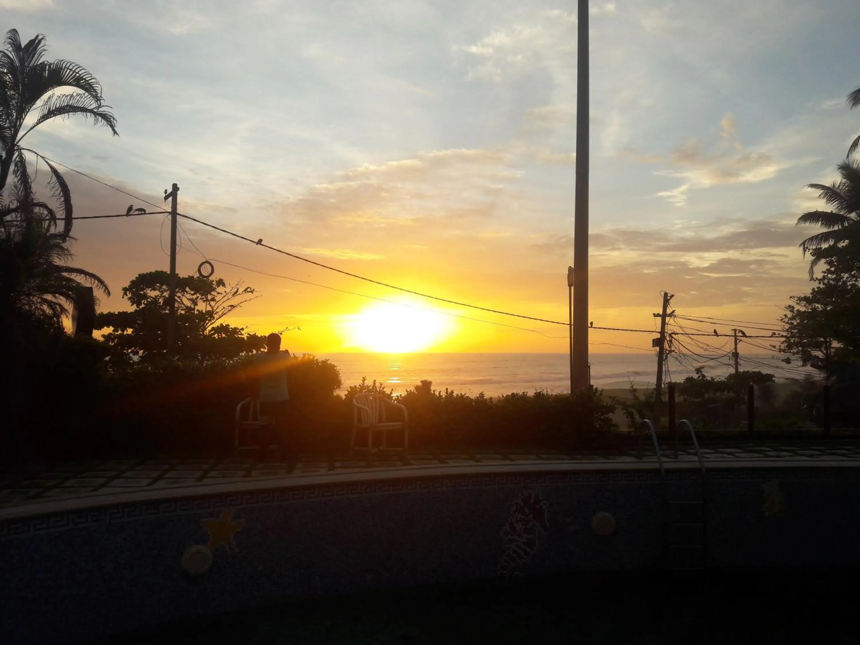 Sea view in Padmatheertham Inn