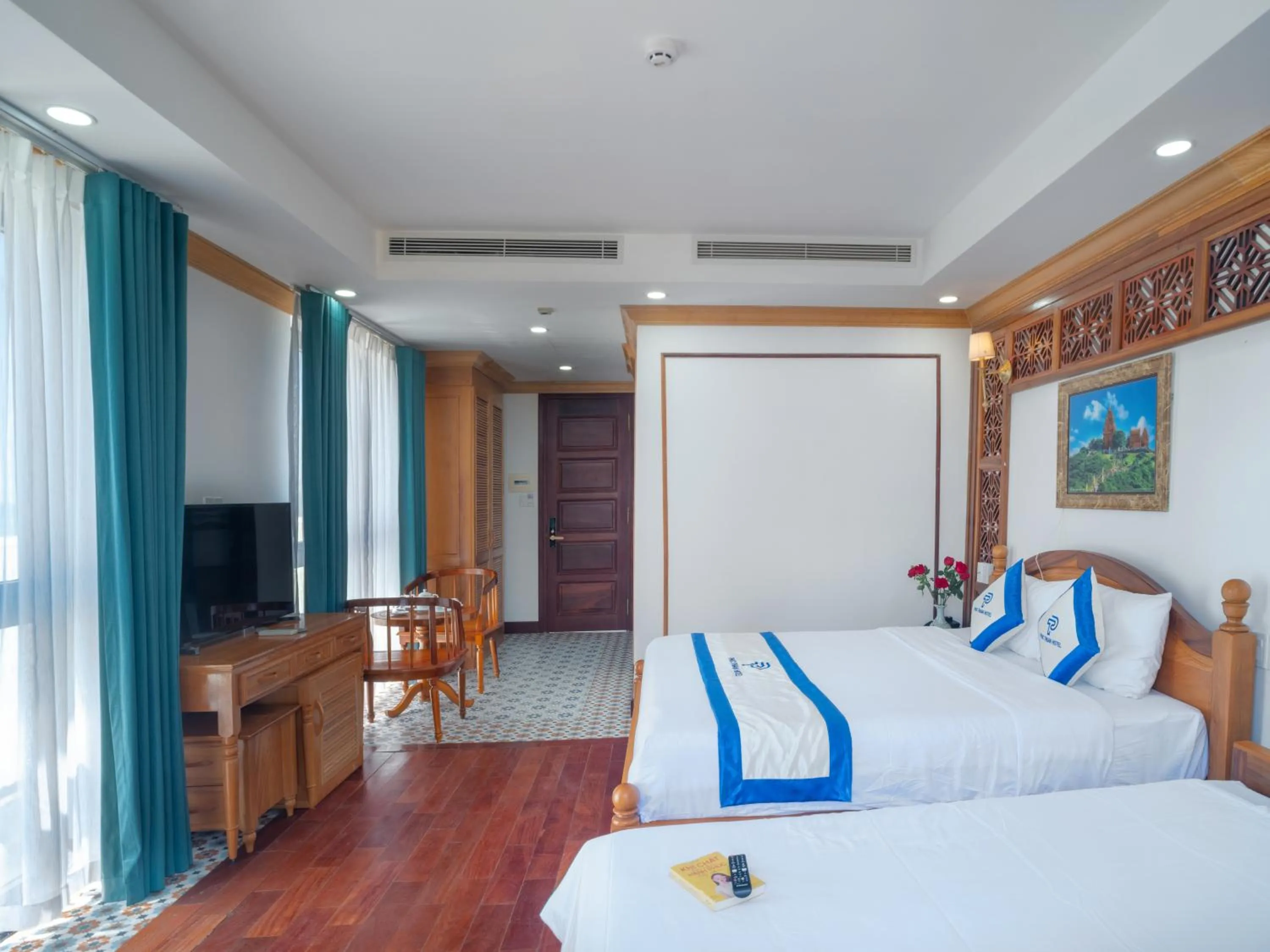 Bed in Phuc Thuan Hotel - Ninh Thuan