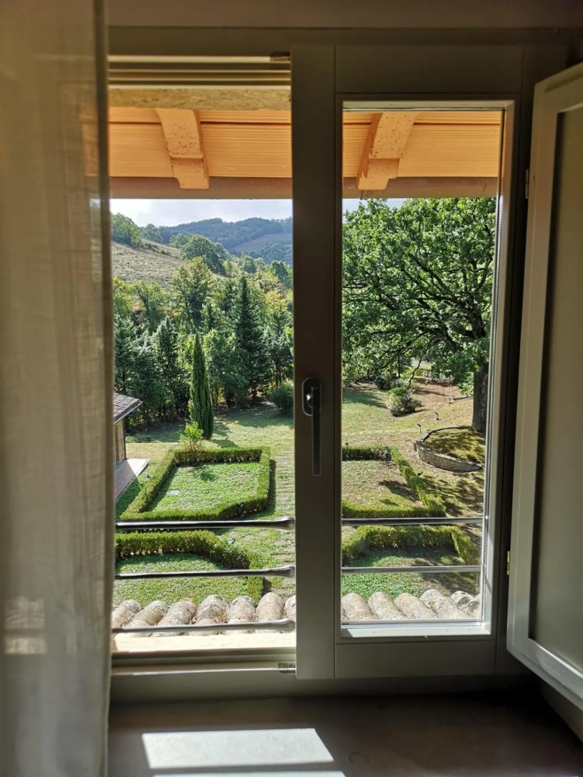 Garden view in Tenuta Borgo San Michele