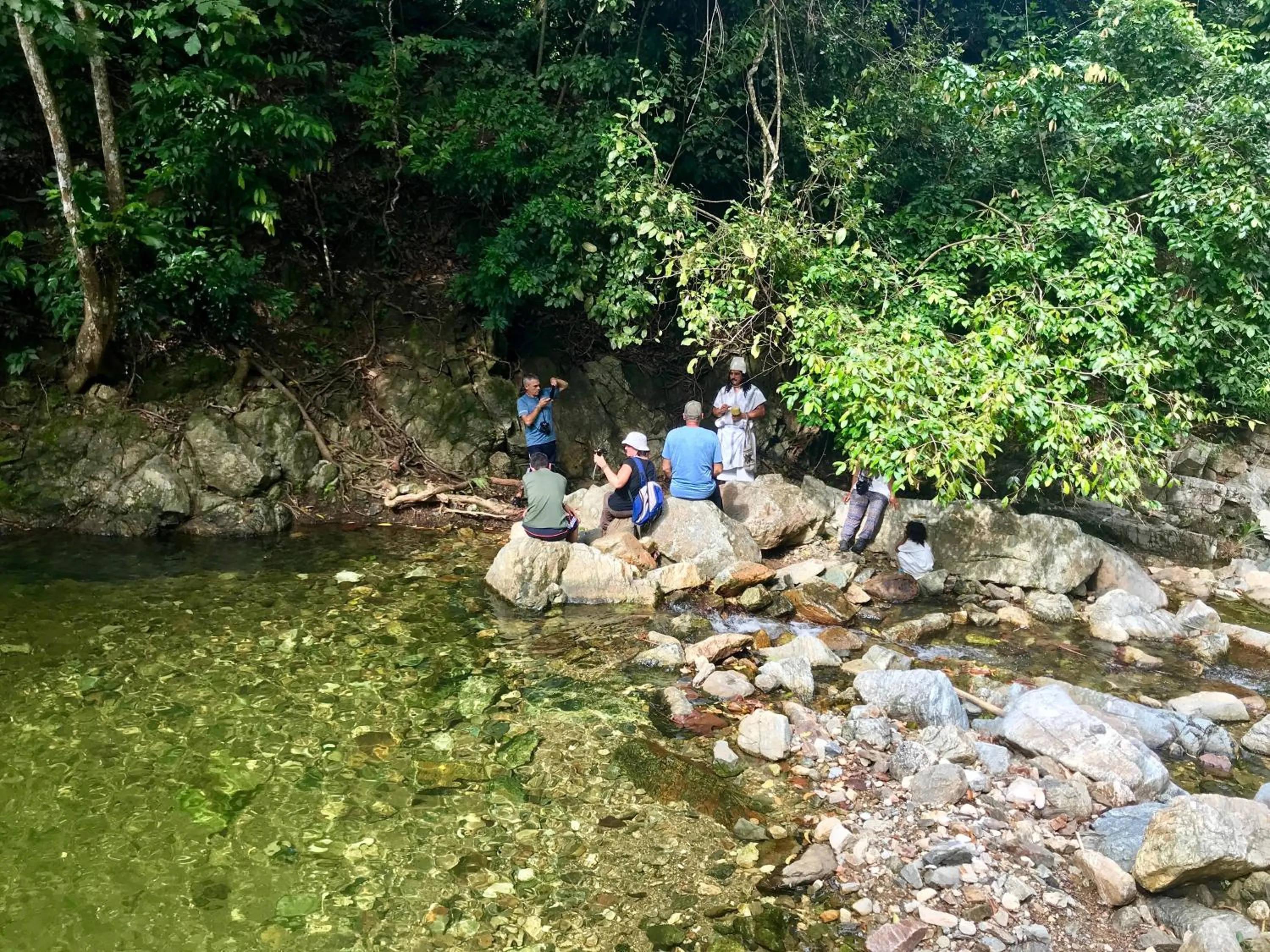 Swimming pool in La Jorará EcoHotel y Reserva Natural