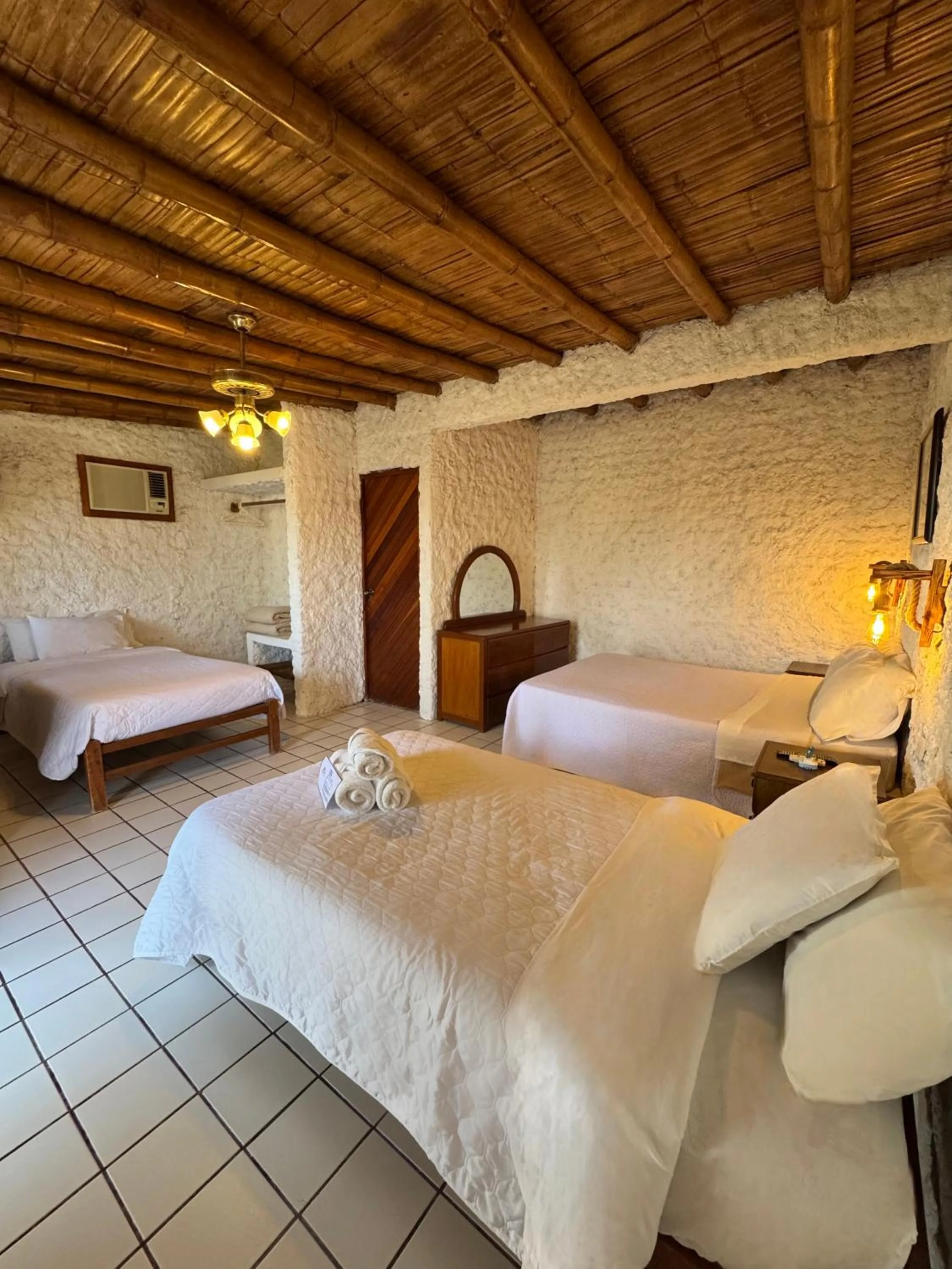 Bed in Hotel Fundo El Arrabal