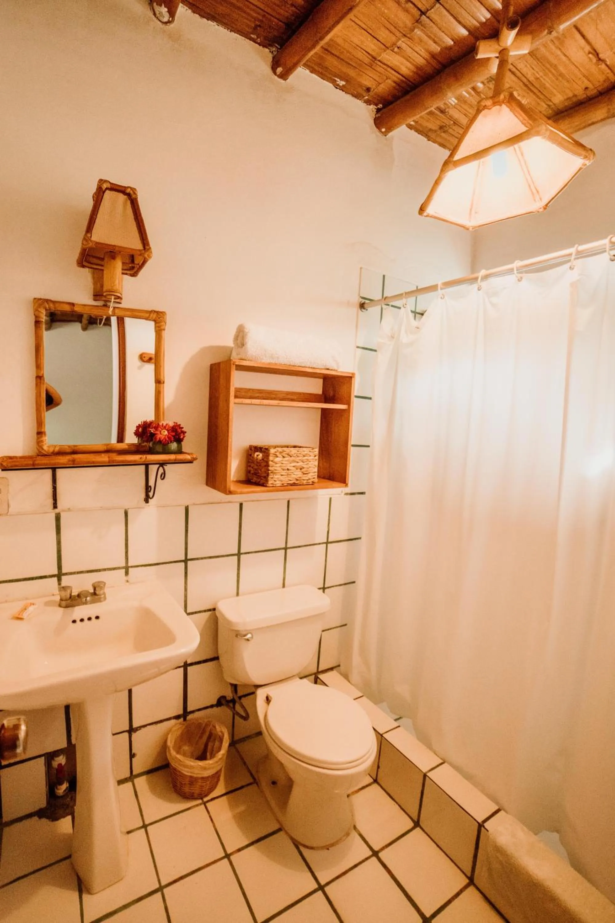 Bathroom in Hotel Fundo El Arrabal