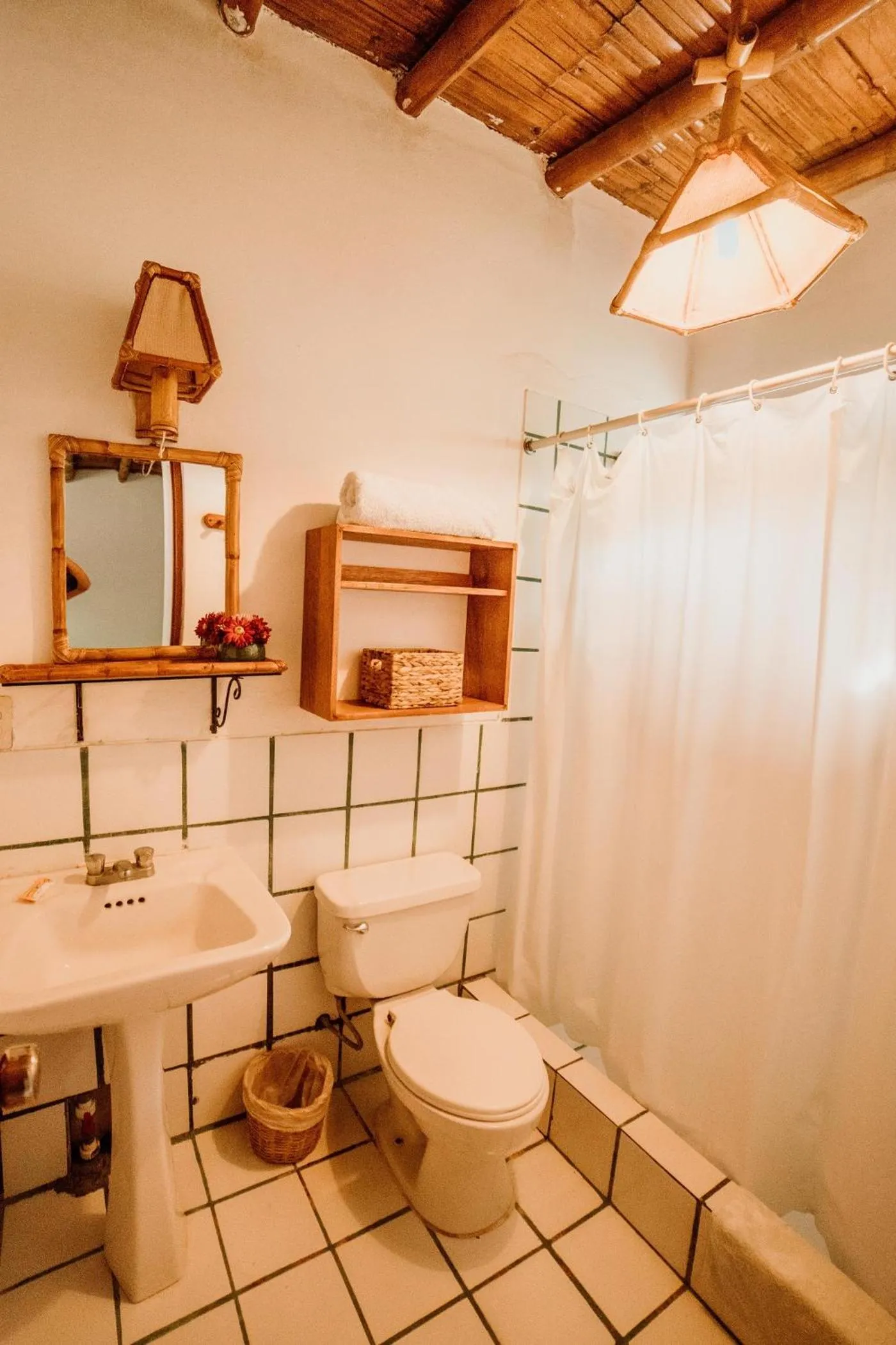 Bathroom in Hotel Fundo El Arrabal