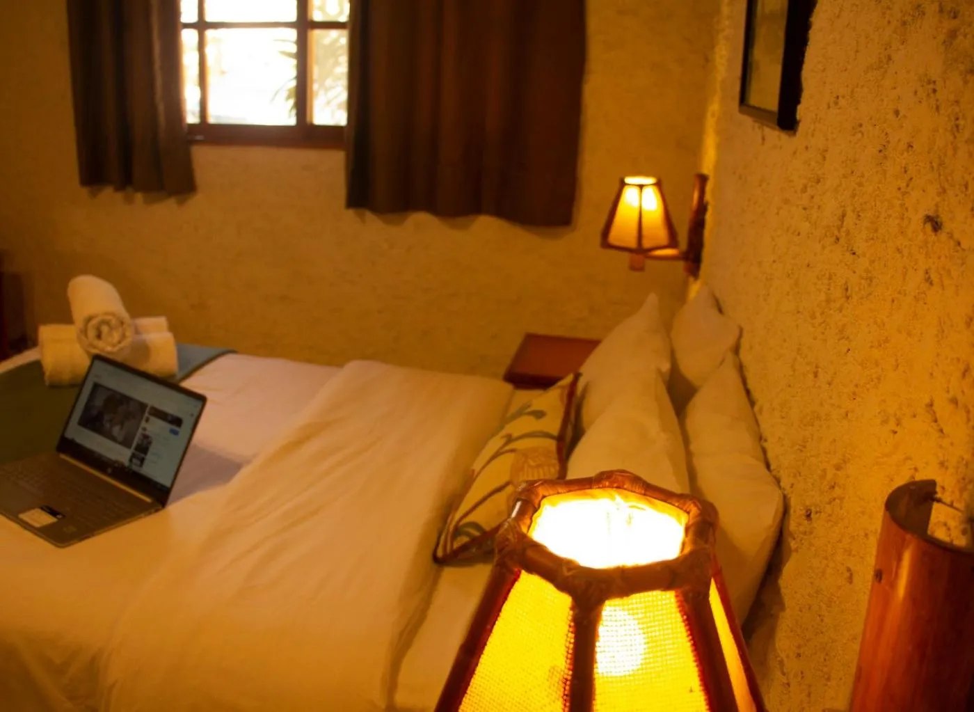 Bed in Hotel Fundo El Arrabal