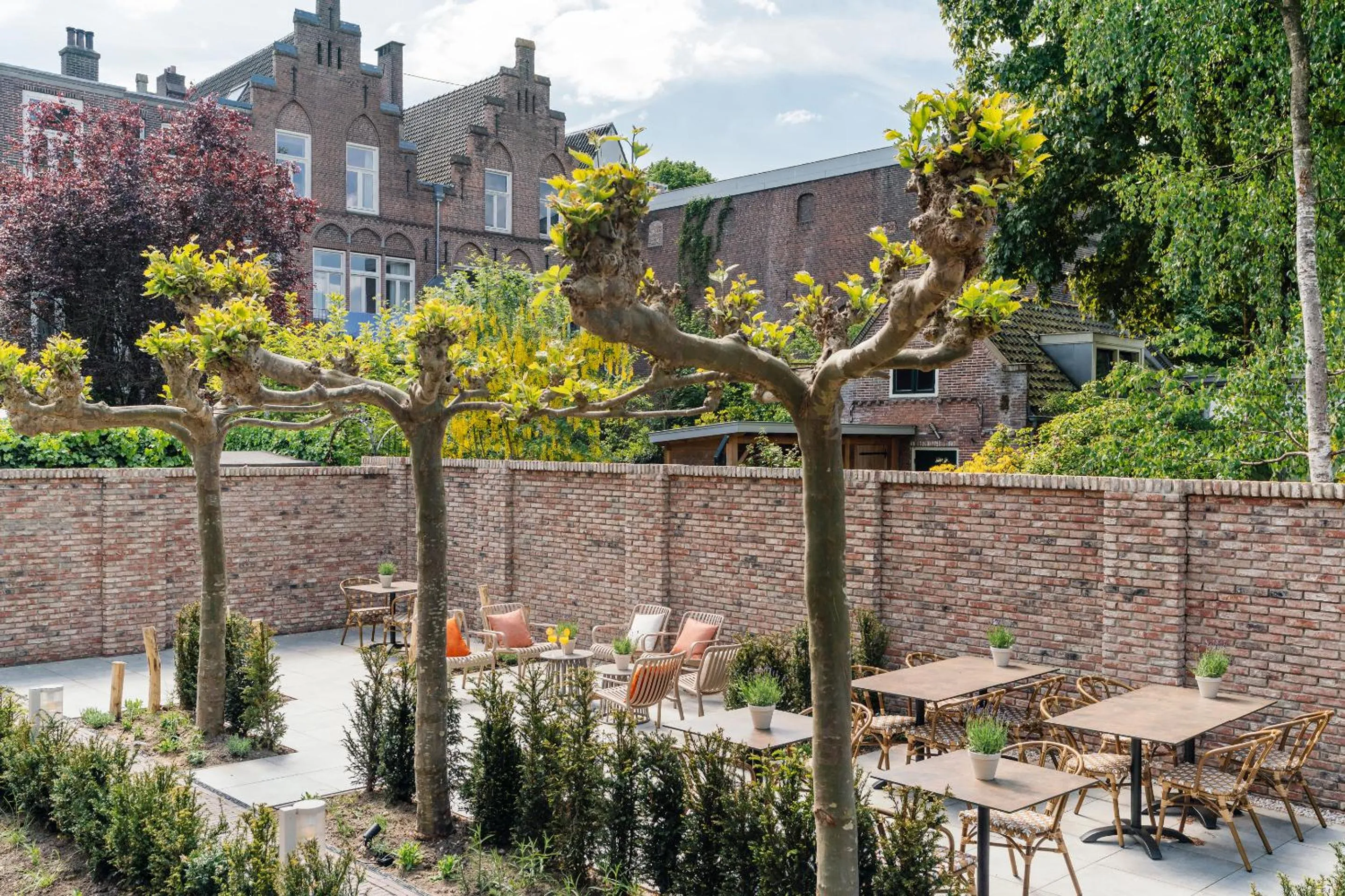 Garden in Boutique Hotel Malie House