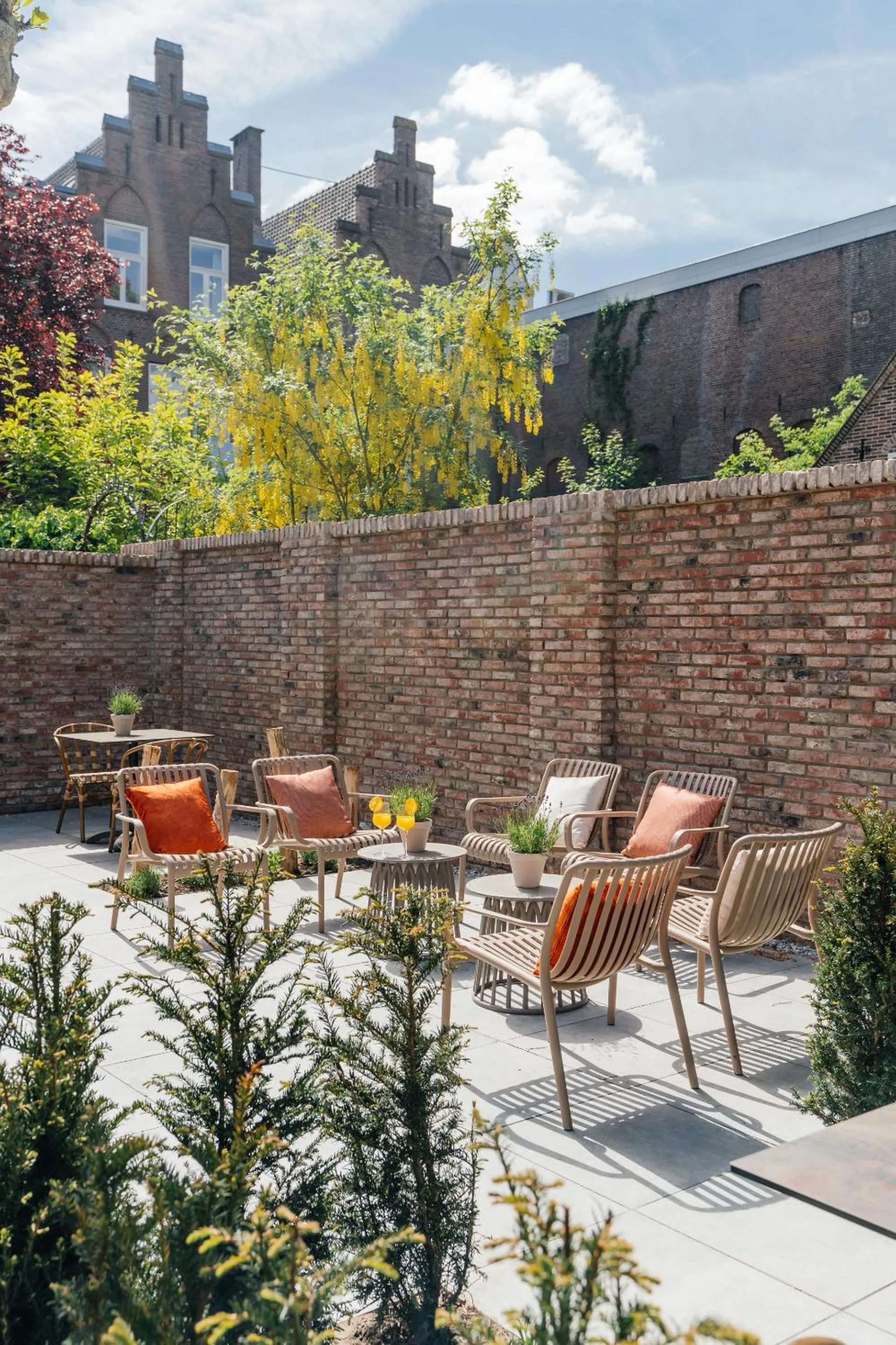 Garden in Boutique Hotel Malie House