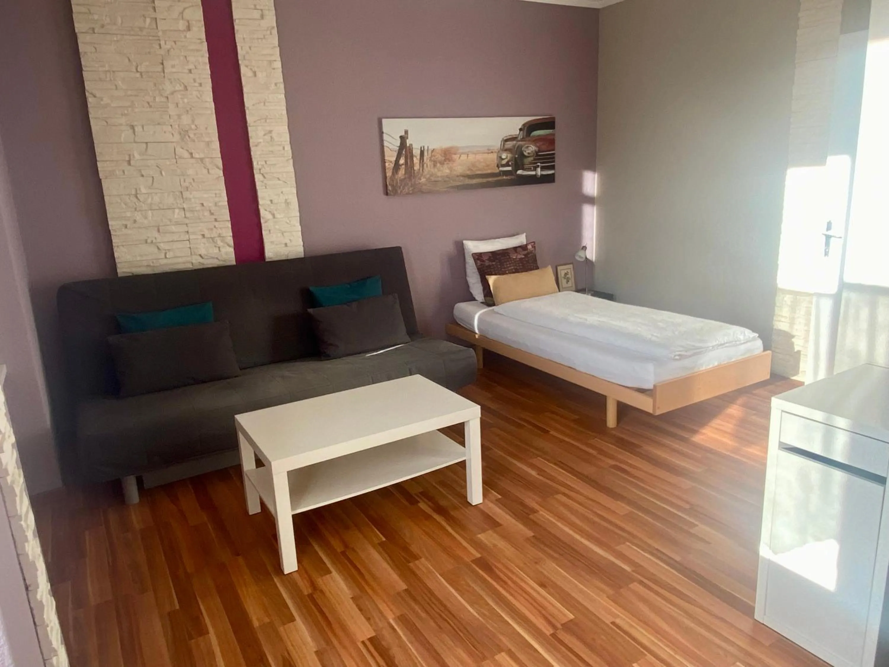 Bed in Hôtel de la Gare