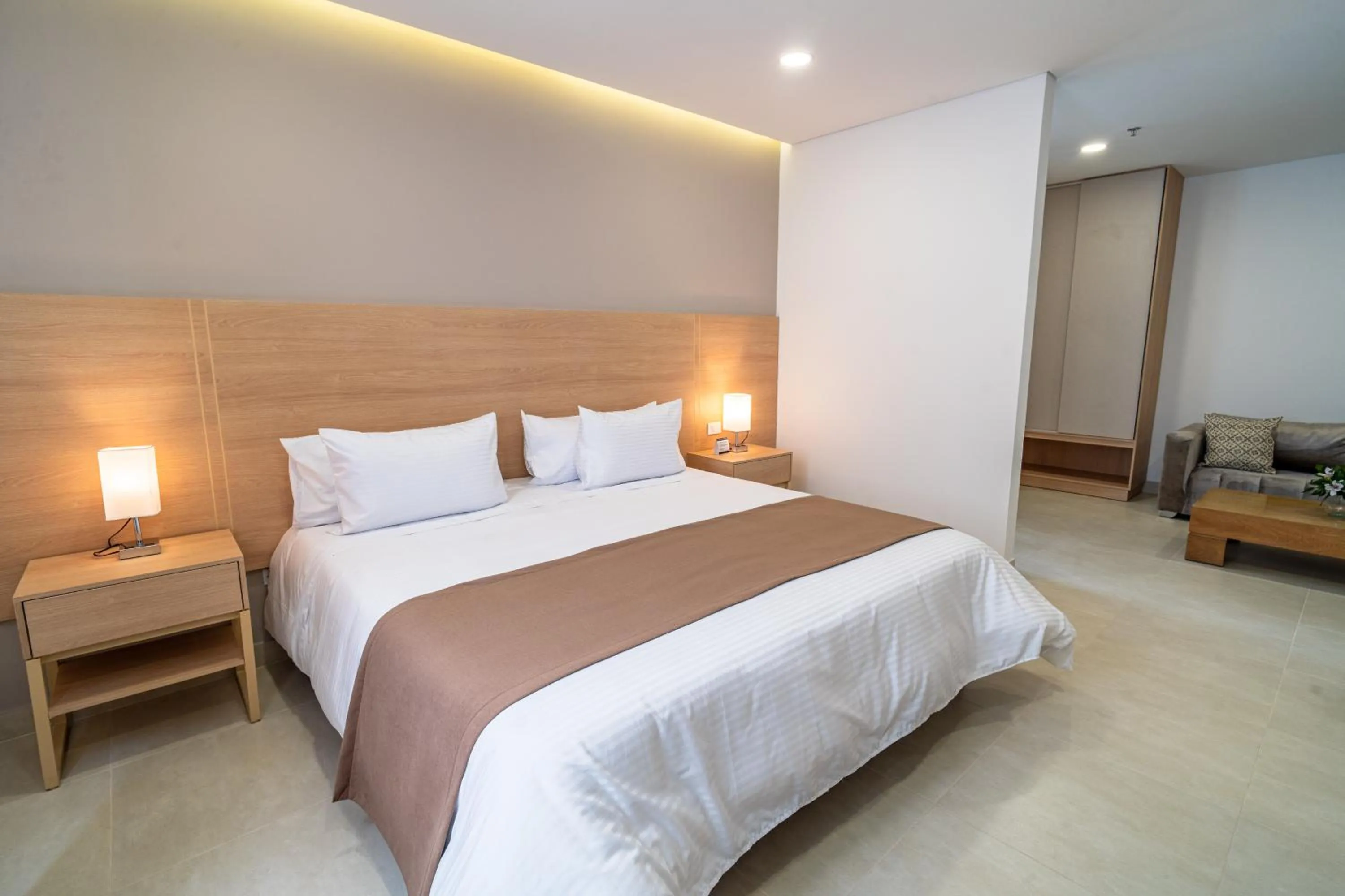 Bed in Hotel San Martin Popayan