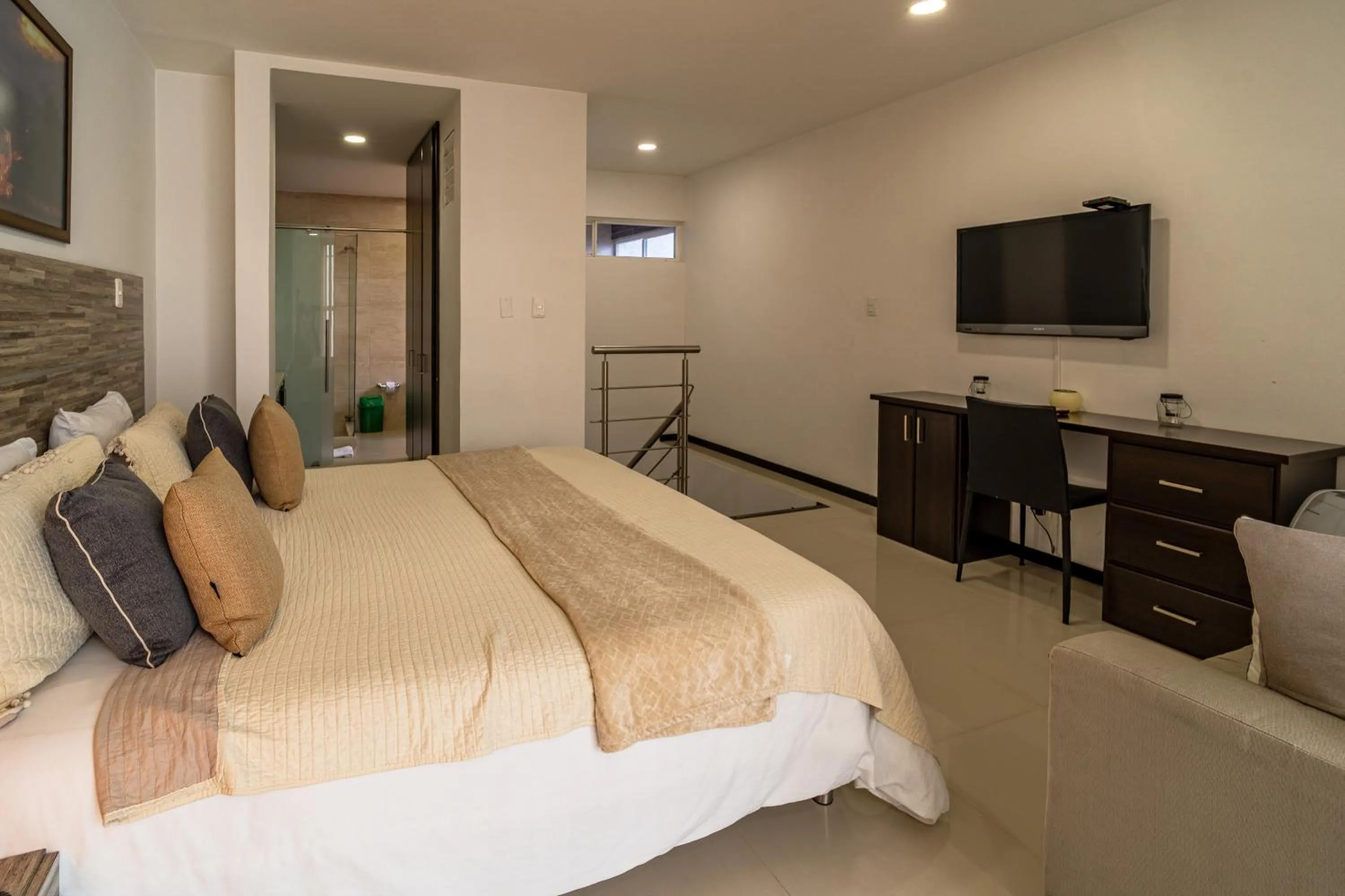 Bed in Hotel San Martin Popayan