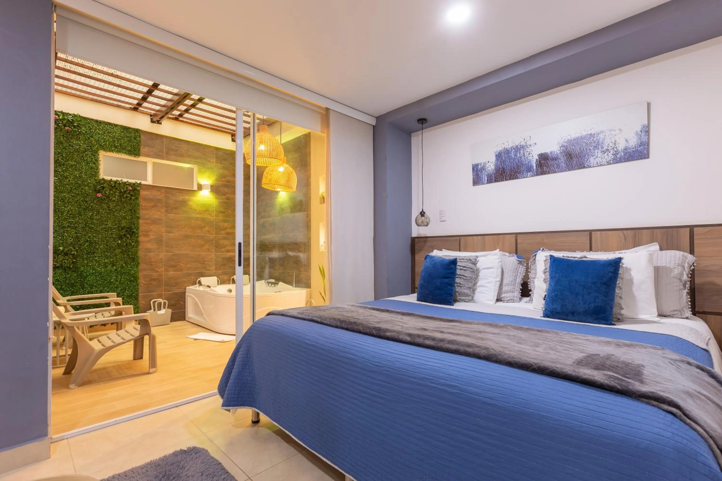 Bed in Hotel San Martin Popayan