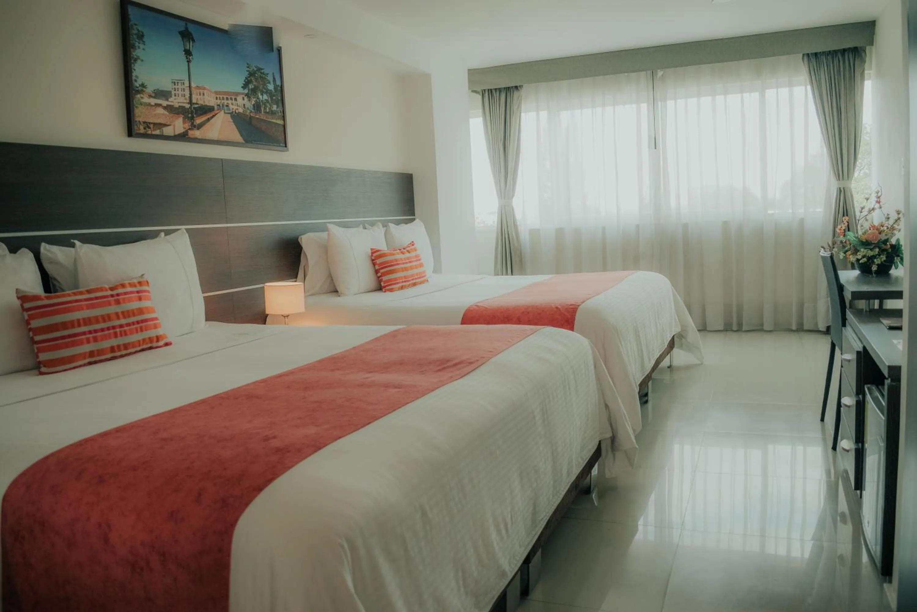 Bed in Hotel San Martin Popayan