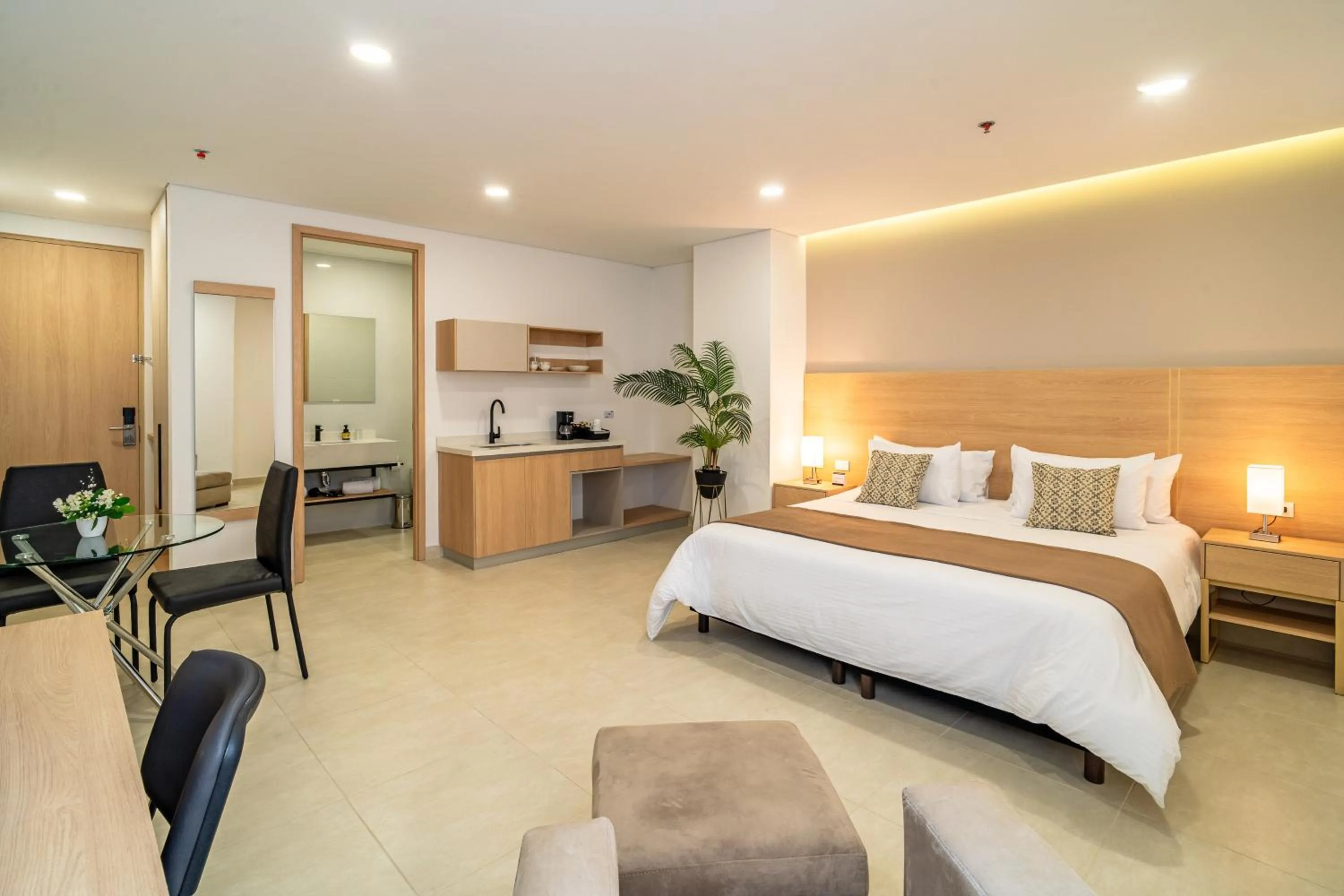 Bed in Hotel San Martin Popayan