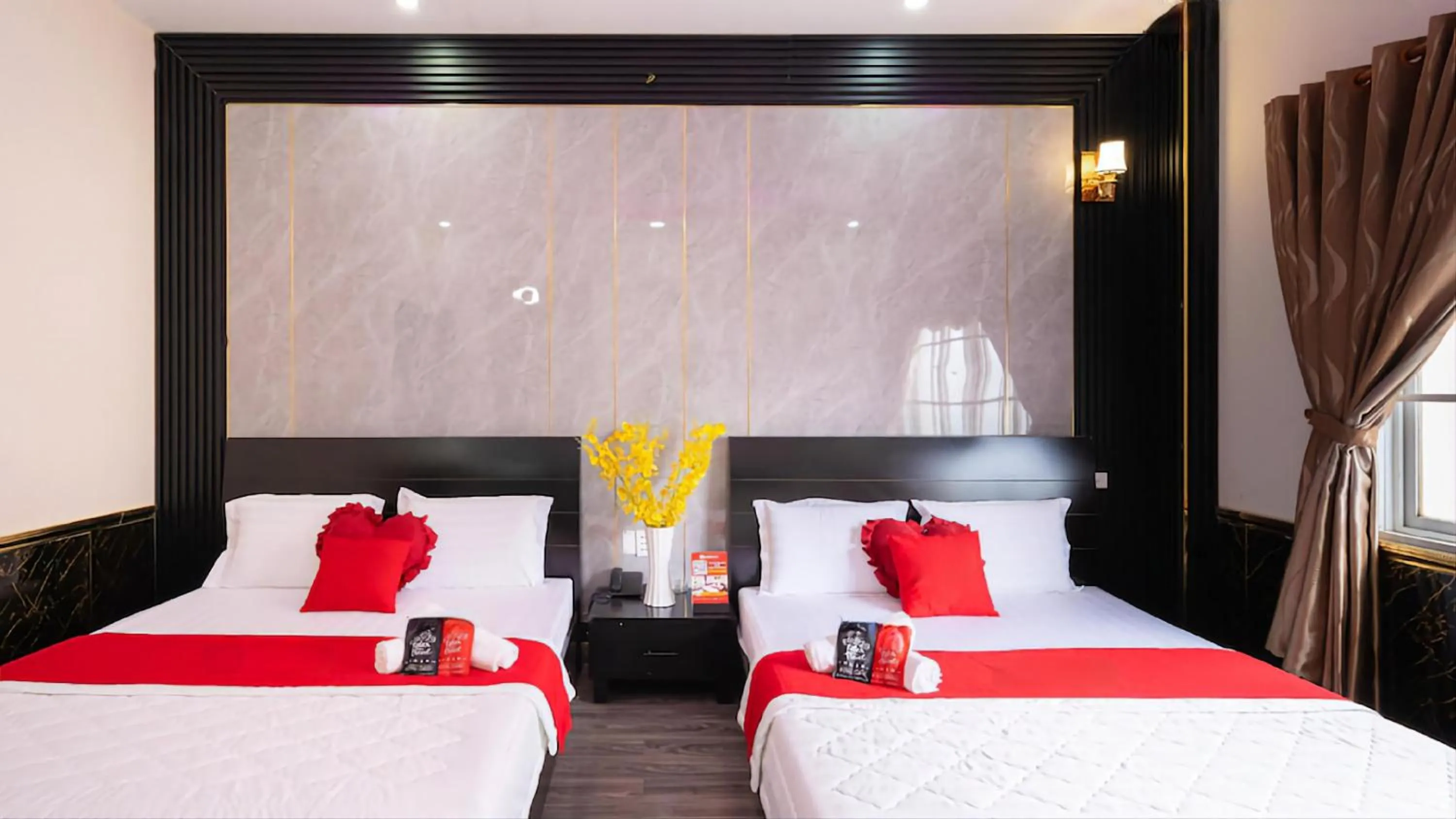 Bedroom, Bed in Tahami Hotel Thu Duc