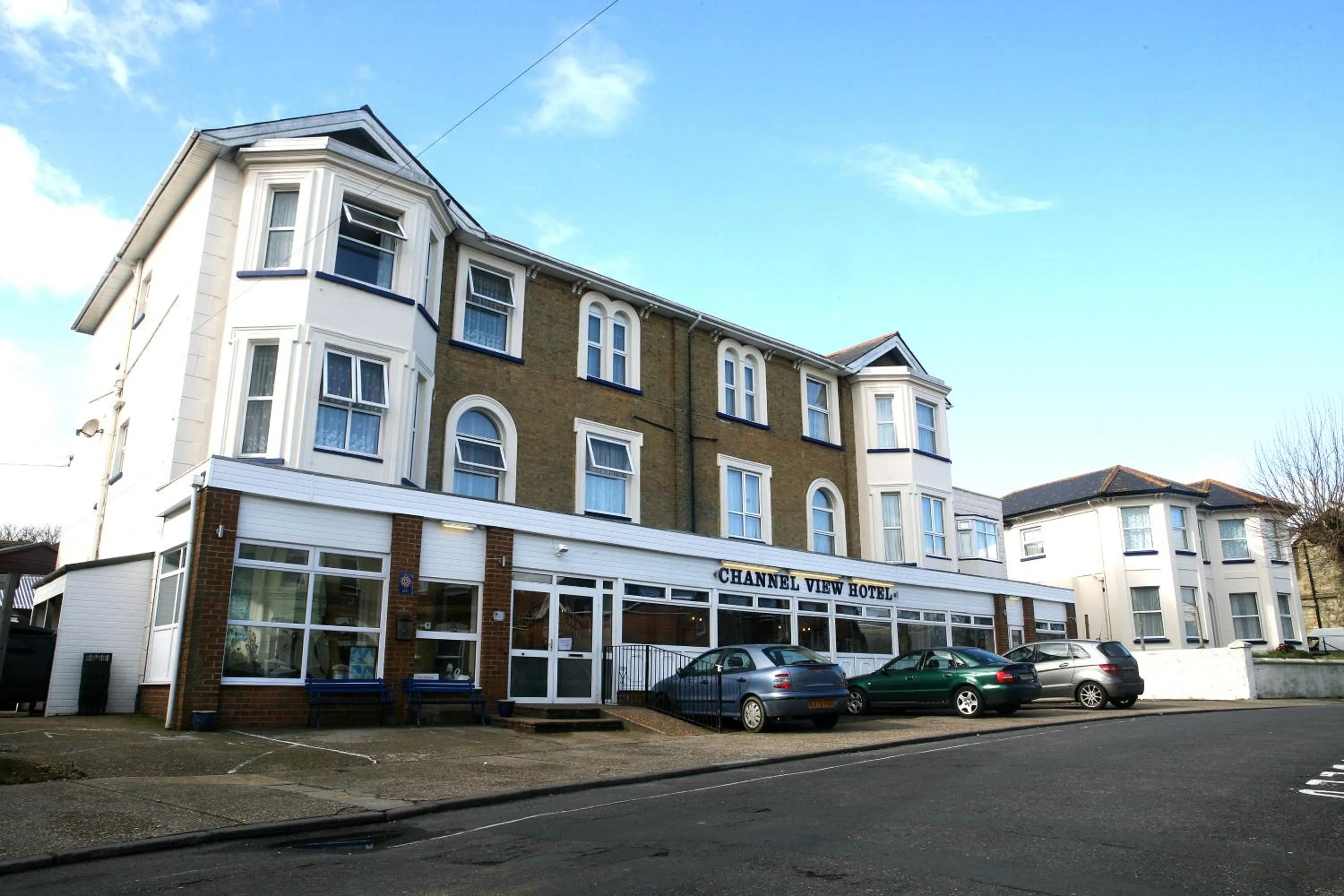 Property building in Channel View Hotel