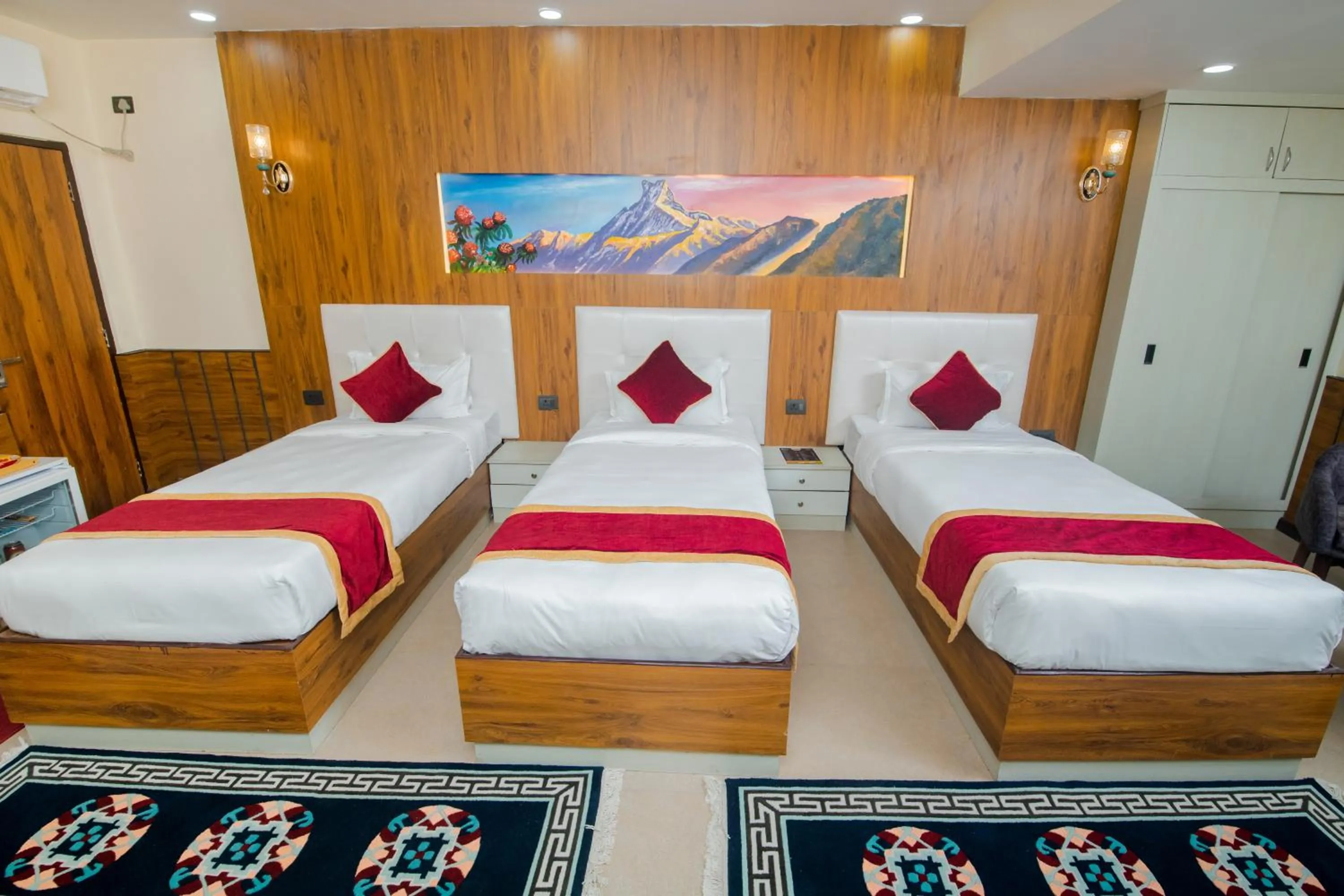 Bed in Hotel Palazzo