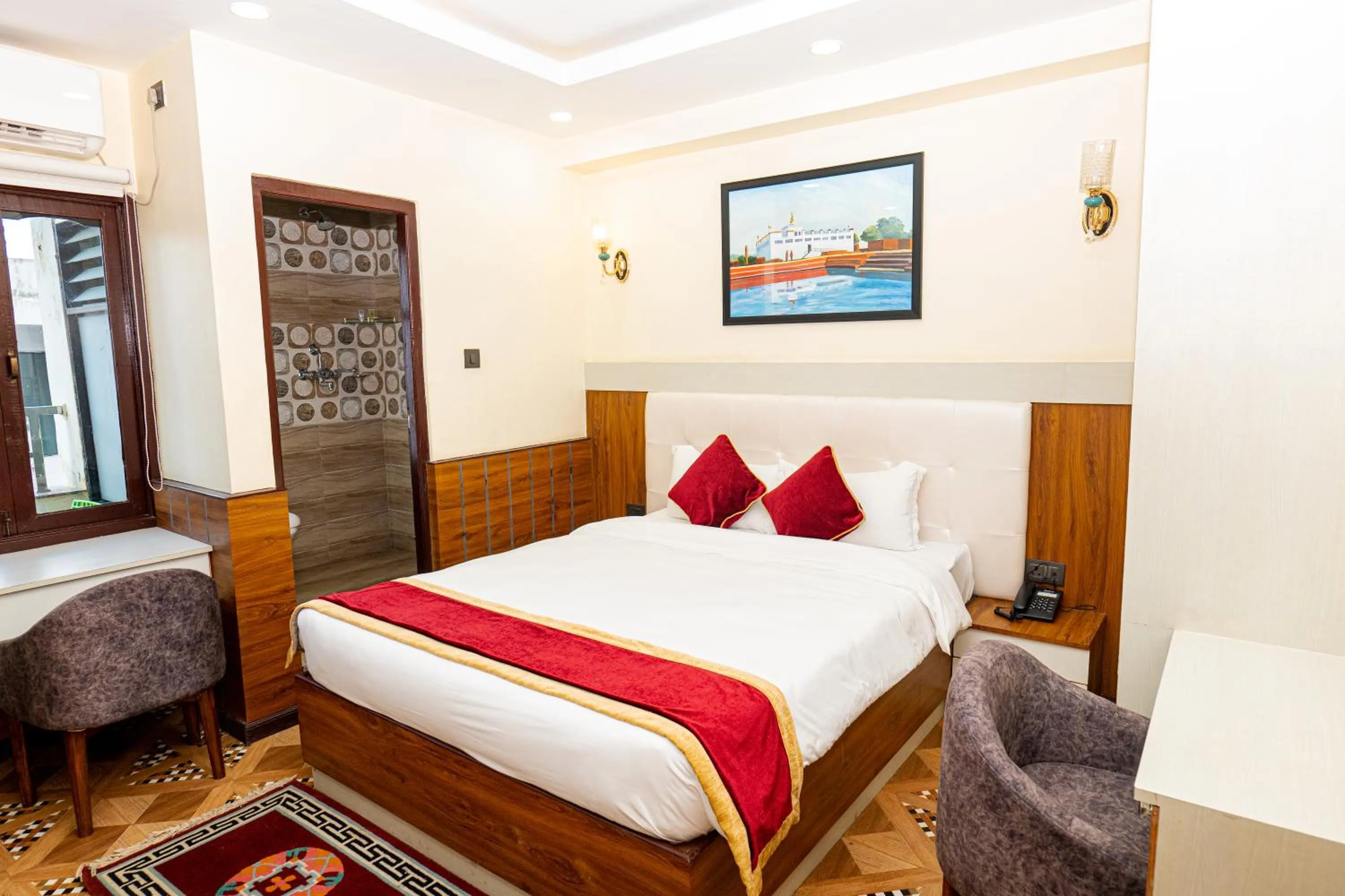 Bed in Hotel Palazzo