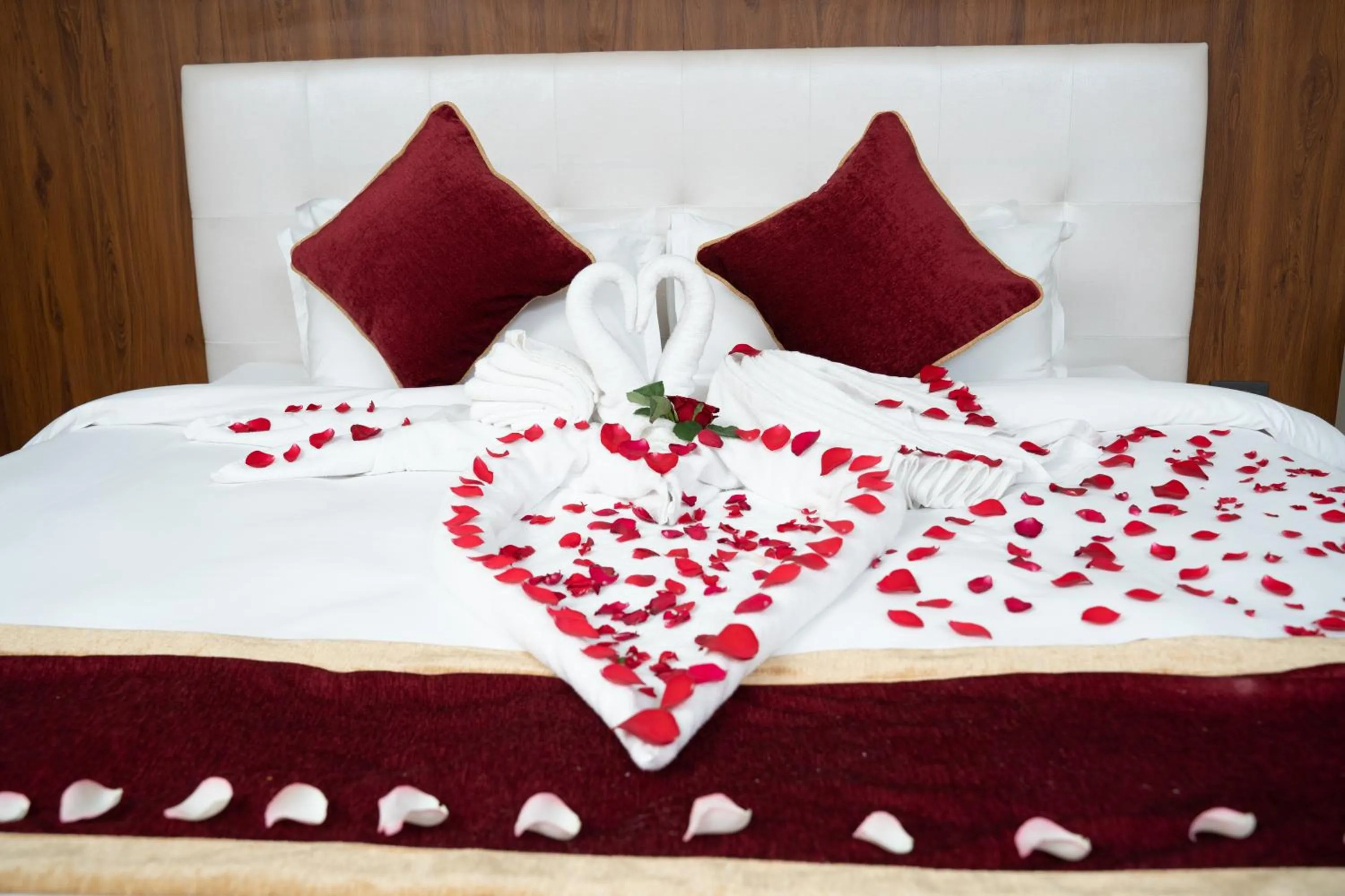 Bed in Hotel Palazzo