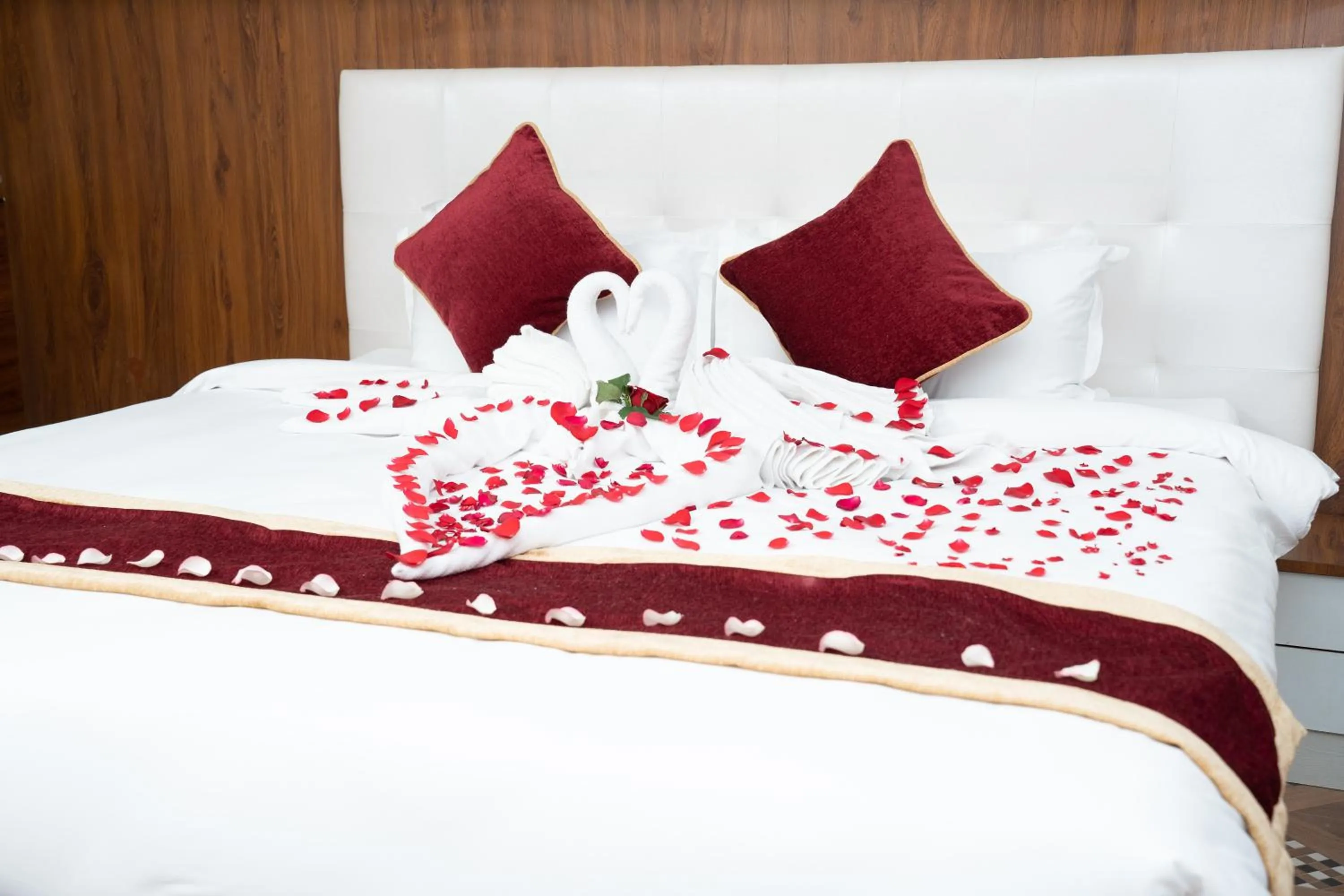 Bed in Hotel Palazzo