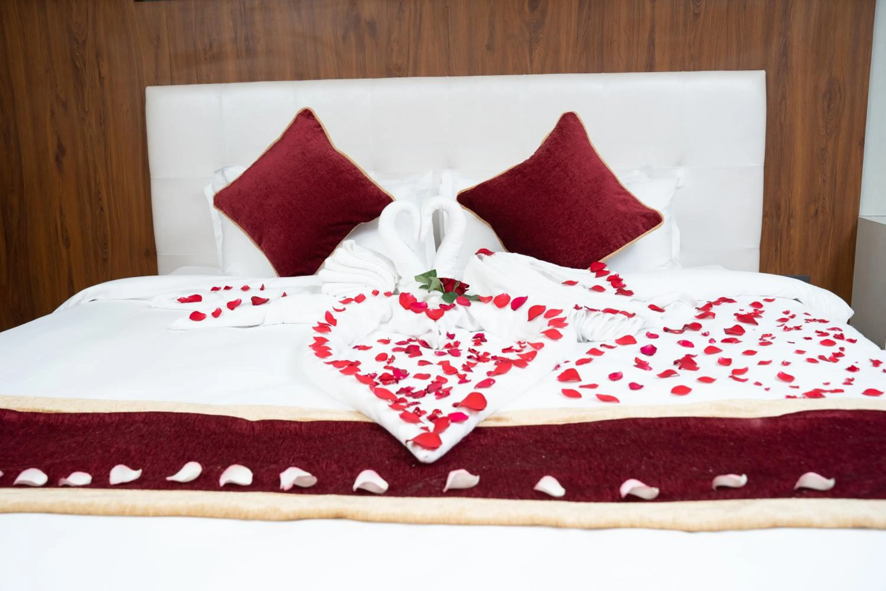 Bed in Hotel Palazzo