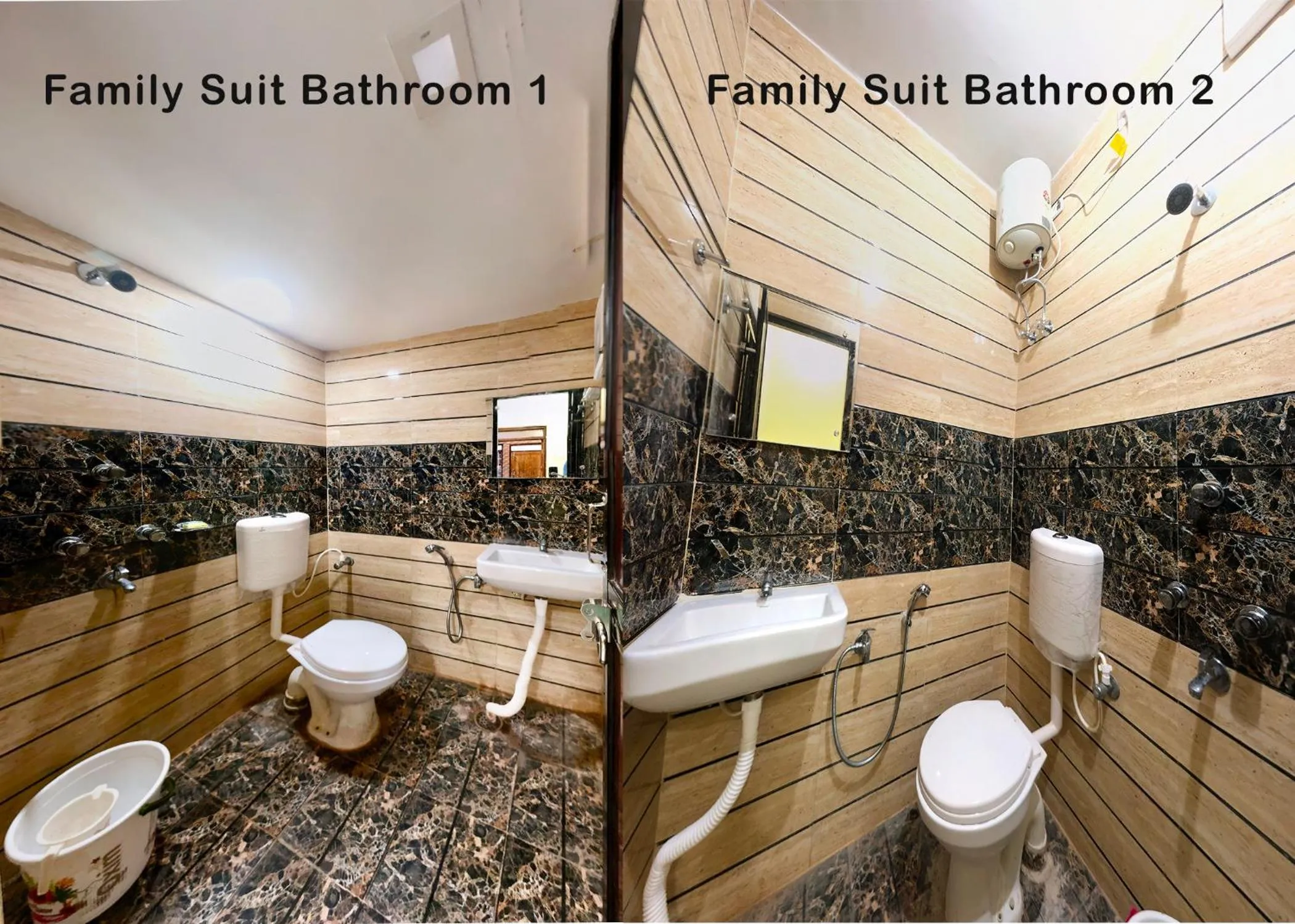 Toilet in Bobby Premium Residency 350m from Jagannath temple